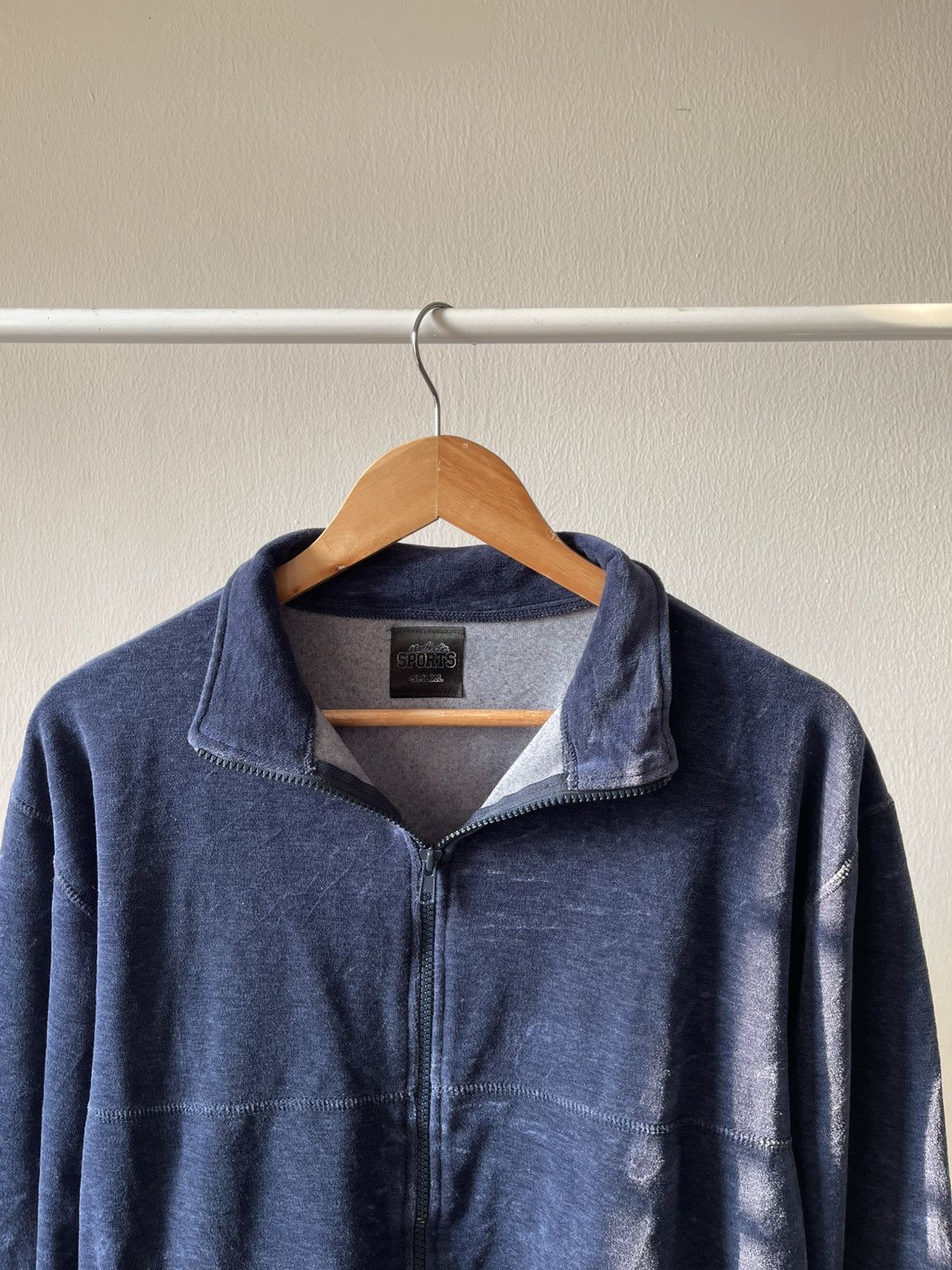 Hiroshi Fujiwara × Japanese Brand A/W2003 Mad Hectic Velvel Zip Jacket Size US M / EU 48-50 / 2 - 4 Thumbnail