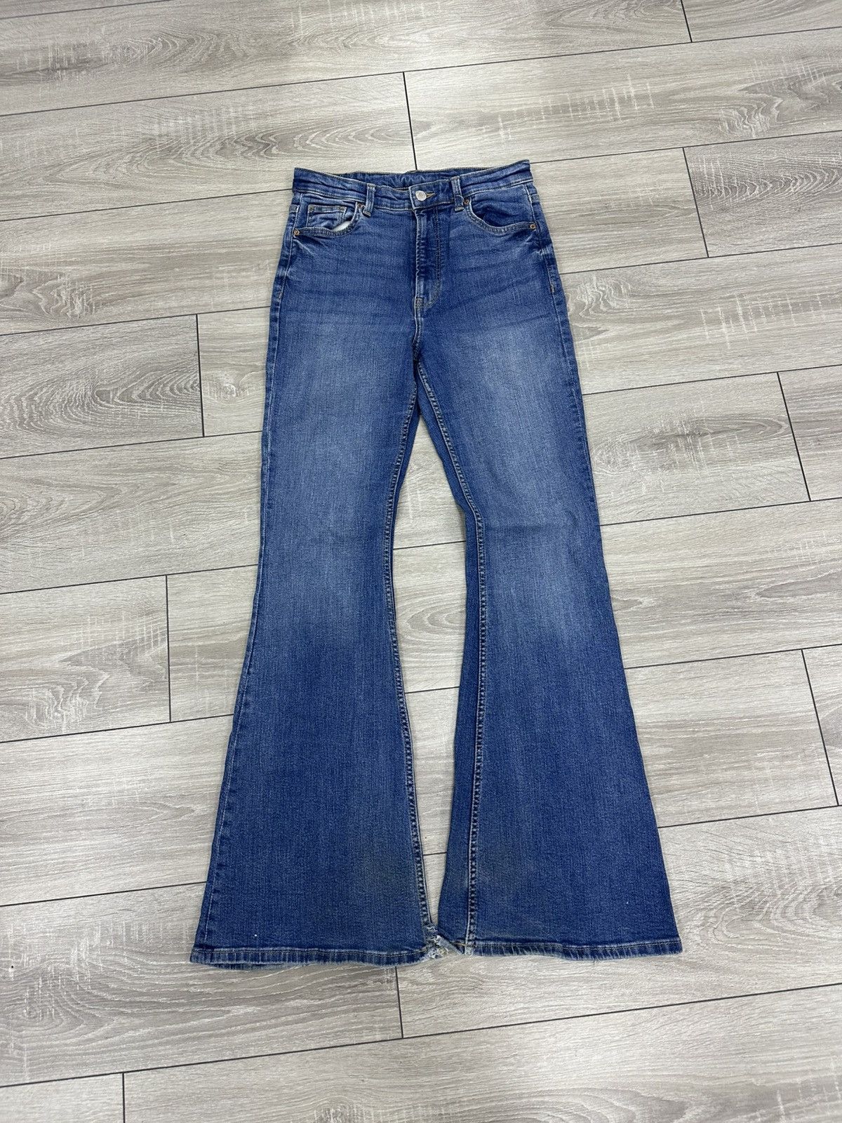 Hysteric Glamour Hysteric Glamour If Six Was Nine Style Flared Jeans Y2K Size US 30 / EU 46 - 3 Thumbnail