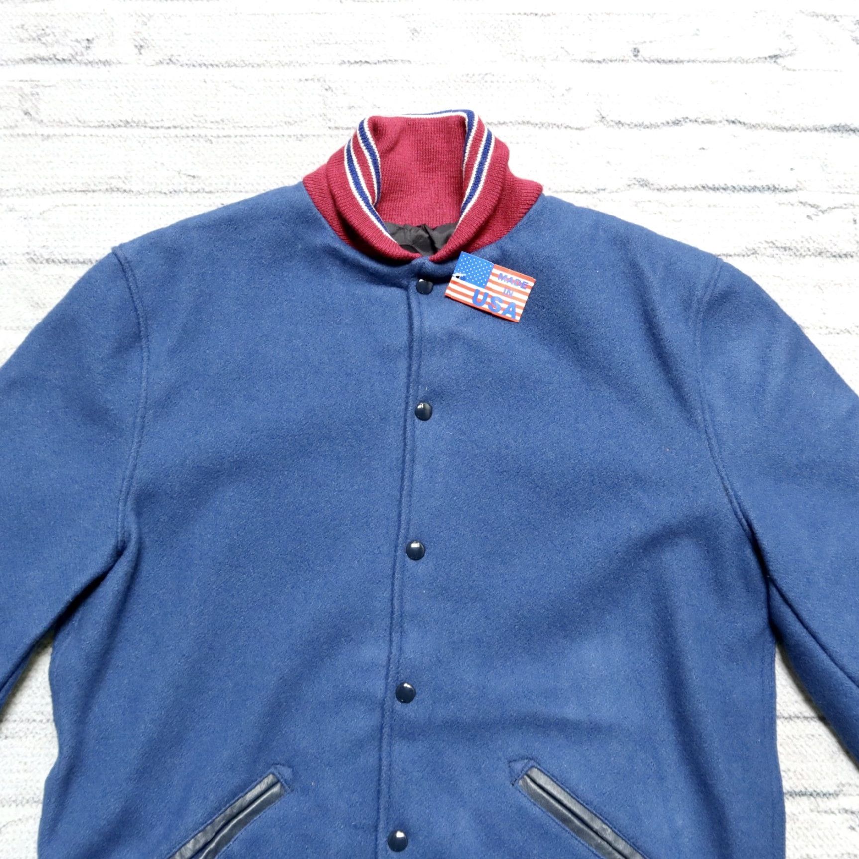 Vintage VINTAGE Skookum Wool Jacket - Size 38, Blue, Men's Jacket, Made in USA Size US XXS / EU 40 - 3 Thumbnail