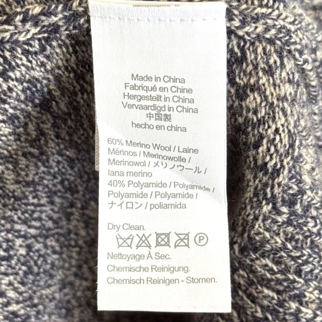 J.Crew J.CREW Gray Merino Wool Knit Sweater Pullover M Regular Men Minimal-Office Scandi Preppy Size US M / EU 48-50 / 2 - 8 Thumbnail