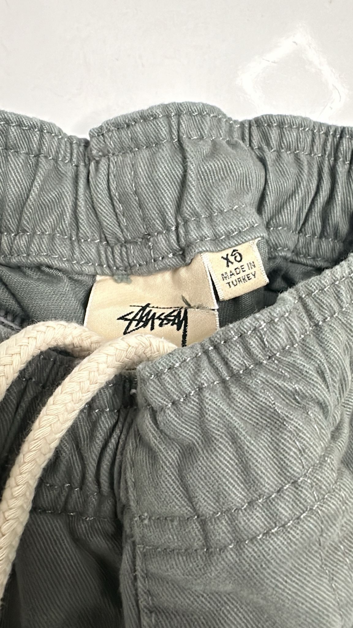 Stussy × Vintage Stüssy Brushed Beach Pant Sage Size XSmall Size US 28 / EU 44 - 5 Thumbnail