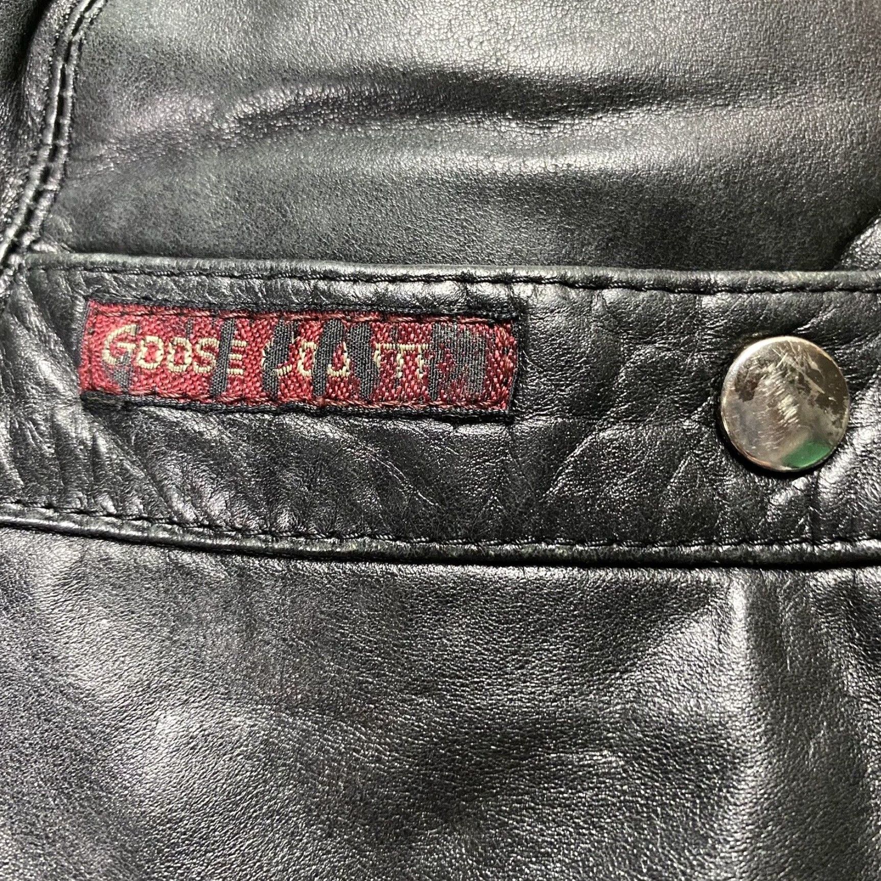 Vintage VINTAGE GOOSE COUNTRY Leather Hunting Vest Men Size 42 Black Down Quilted Outdoor Size US XS / EU 42 / 0 - 2 Thumbnail