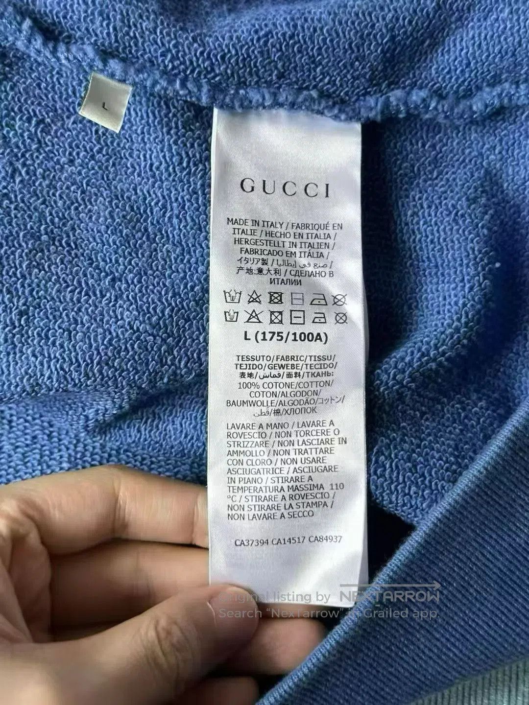 Gucci Guicci Hoodie| Size US L / EU 52-54 / 3 - 3 Thumbnail