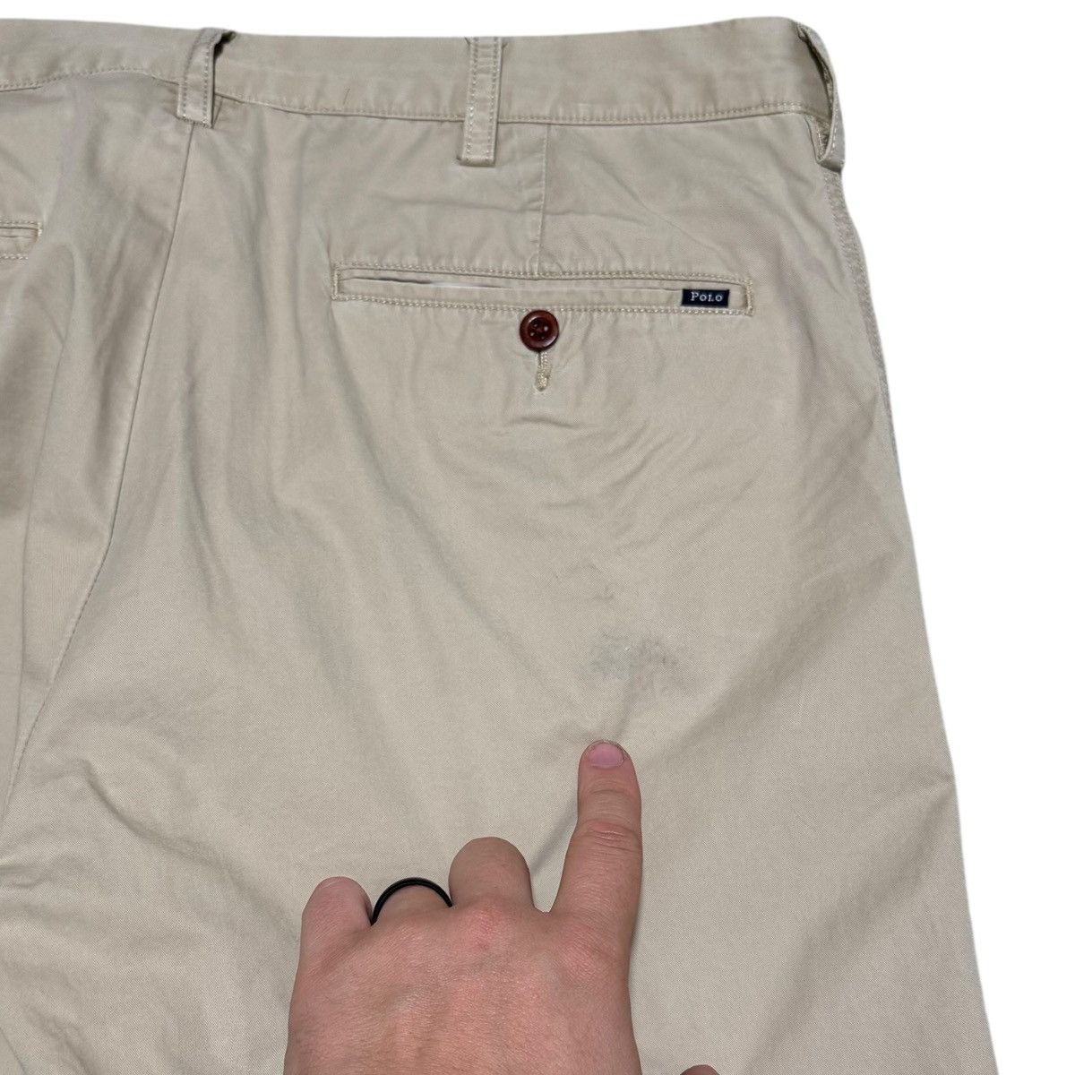 Polo Ralph Lauren × Vintage Vintage Polo Ralph Lauren Suffield Stained Pants Men’s 34x30 Size US 34 / EU 50 - 3 Thumbnail