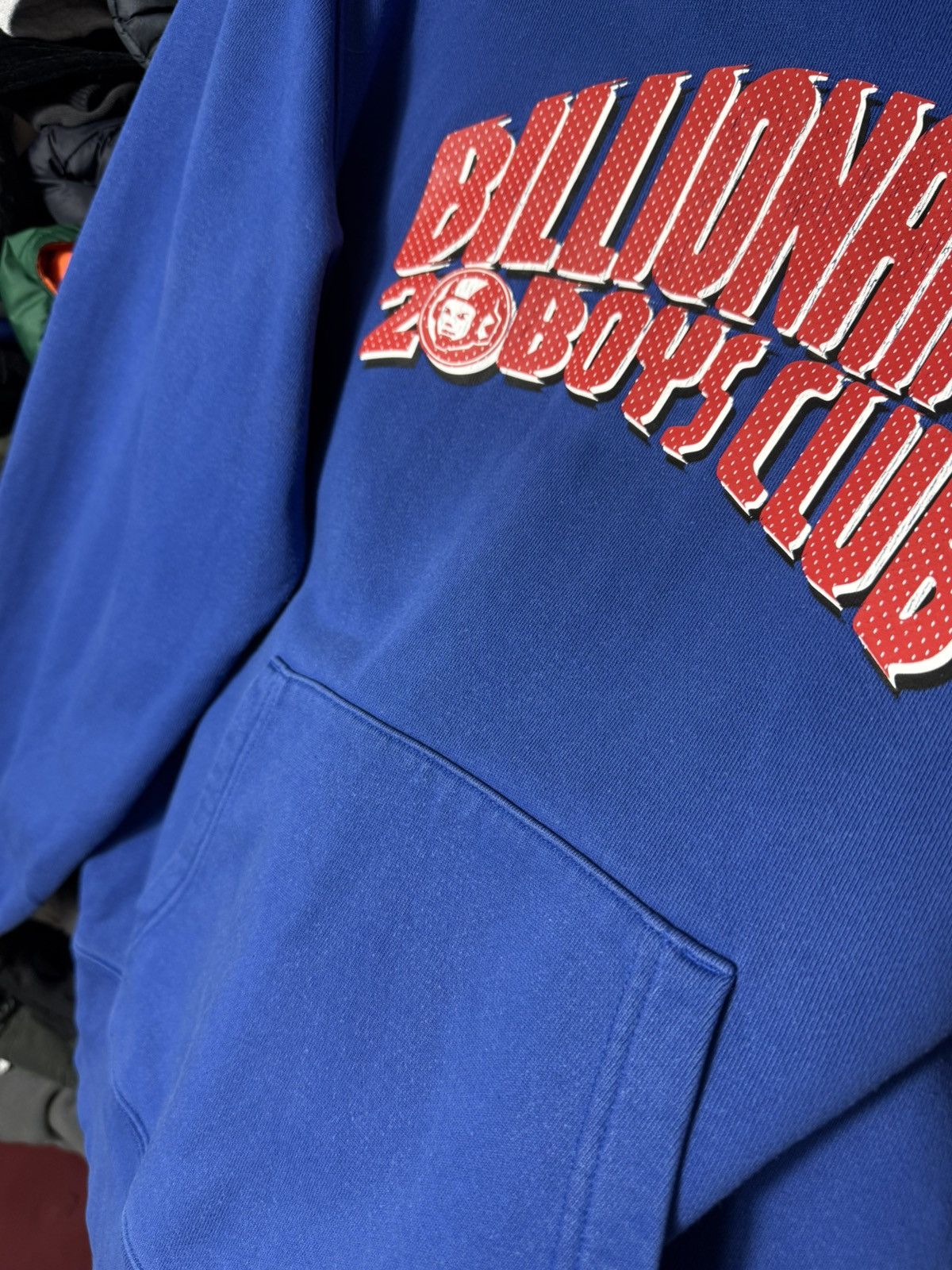 Billionaire Boys Club Billionaire Boys Club BBC Hoodie M Blue Graphic Pullover Size US M / EU 48-50 / 2 - 6 Thumbnail