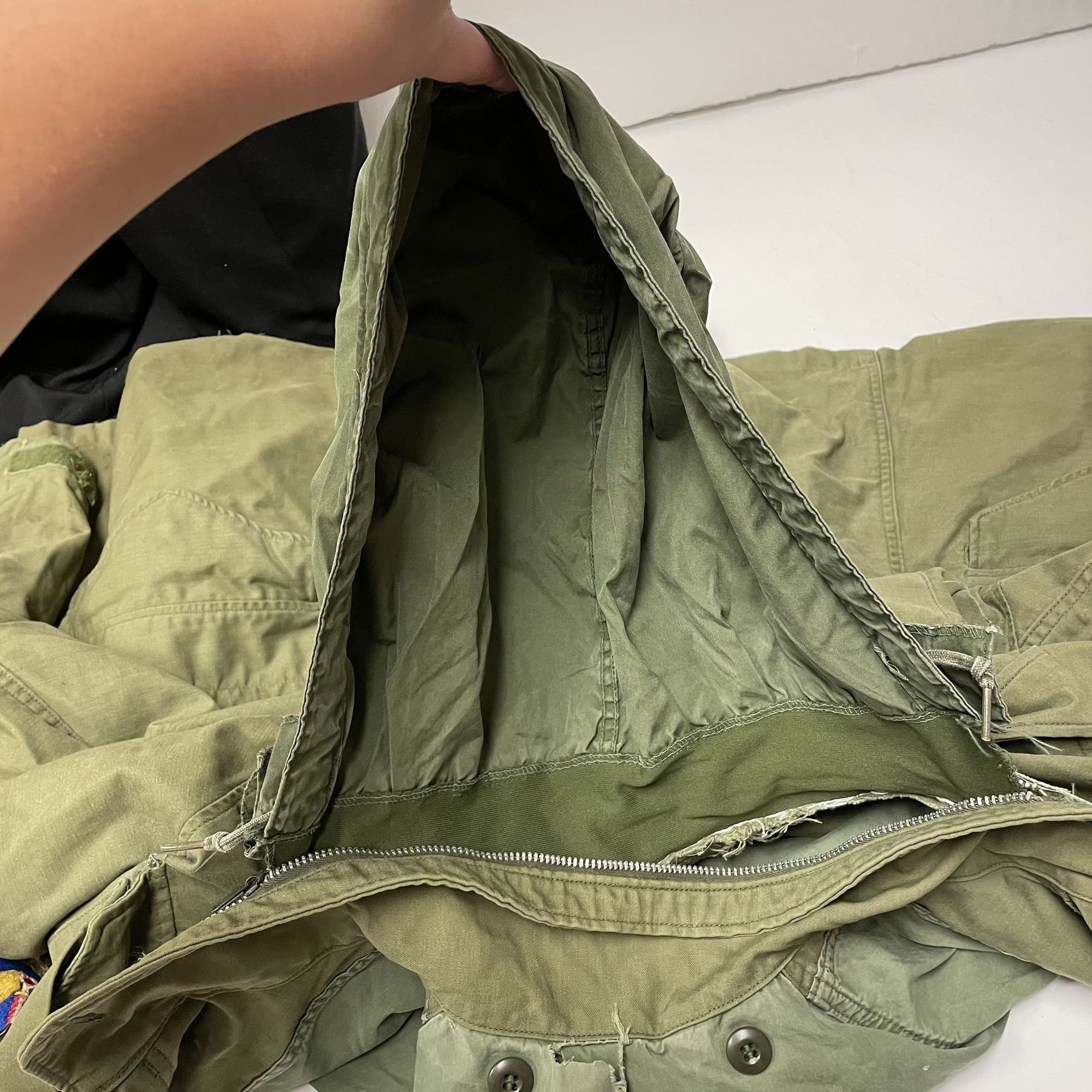 Other Vtg So-Sew Vietnam War Military OG 107 SATEEN Field Jacket Size US S / EU 44-46 / 1 - 8 Thumbnail