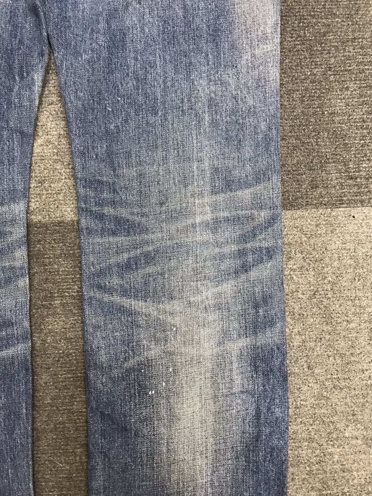 Japanese Brand 💥Insane 90s Style💥Red Card Stone Wash Fades Denim F454 Size US 32 / EU 48 - 12 Thumbnail