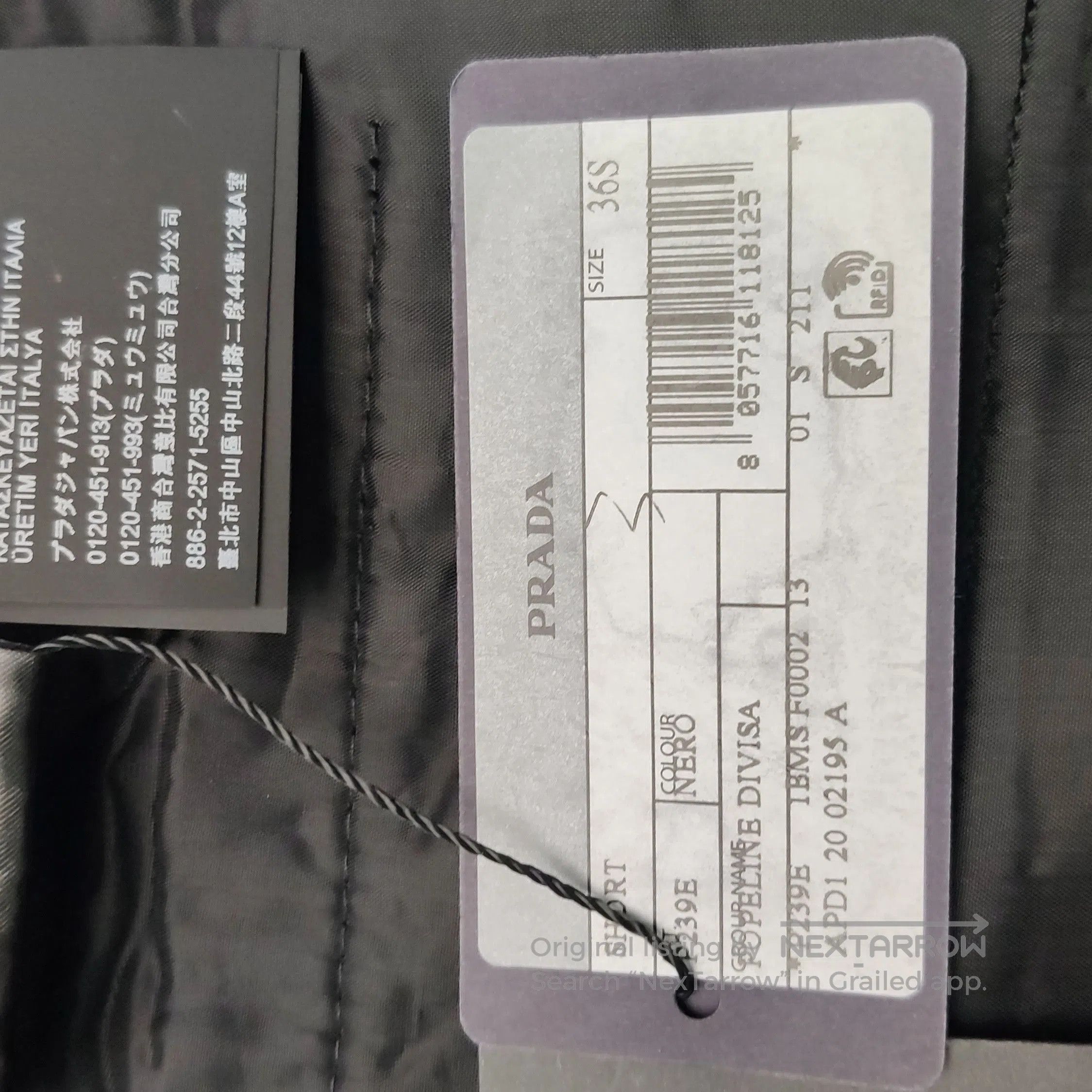 Prada Prada Black Cotton Shorts Size 36 . Size 22" - 9 Thumbnail