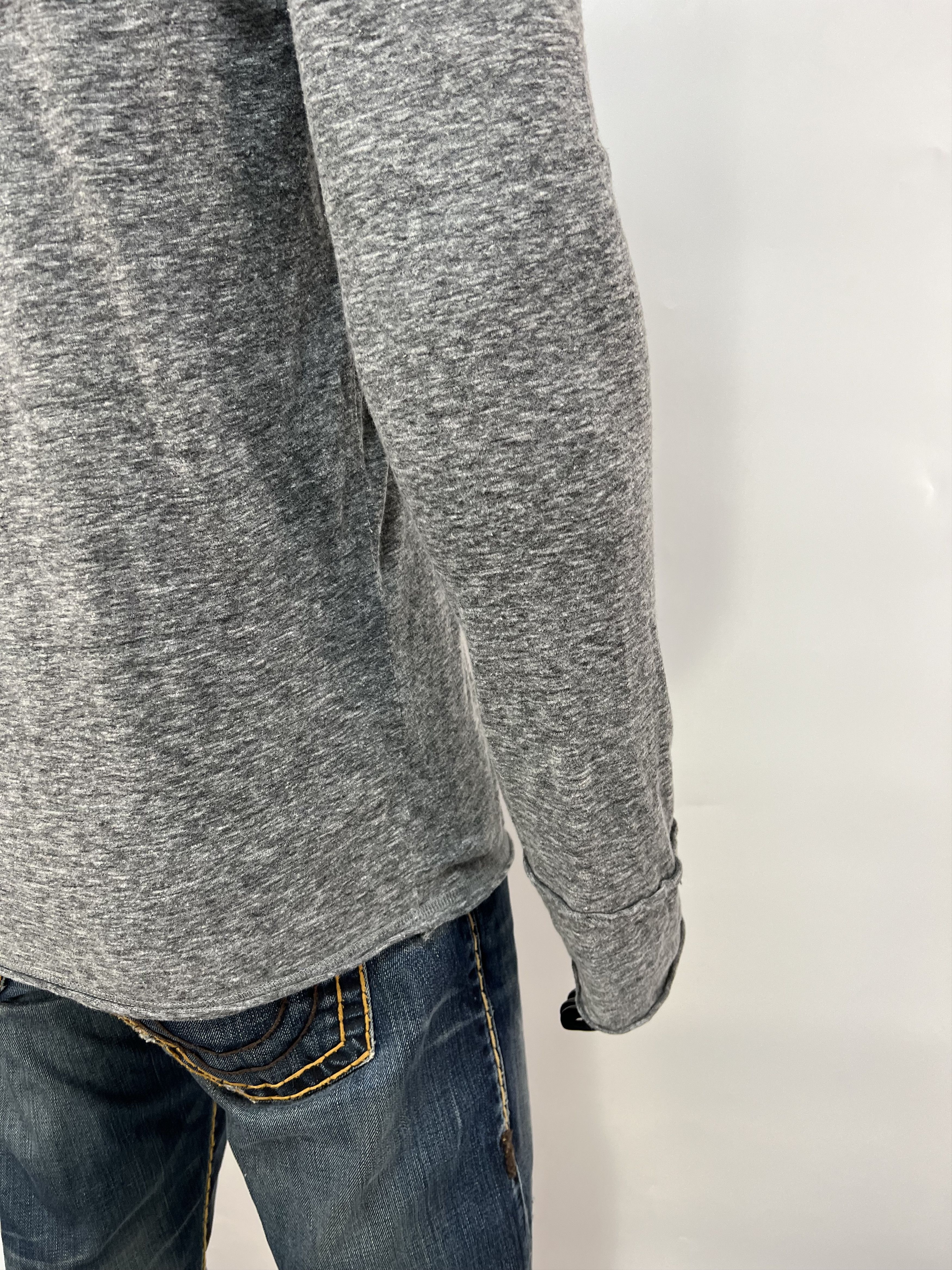 Zadig & Voltaire Zadig Voltaire Men s Gray Sweater Size L Big Logo Size US L / EU 52-54 / 3 - 11 Thumbnail