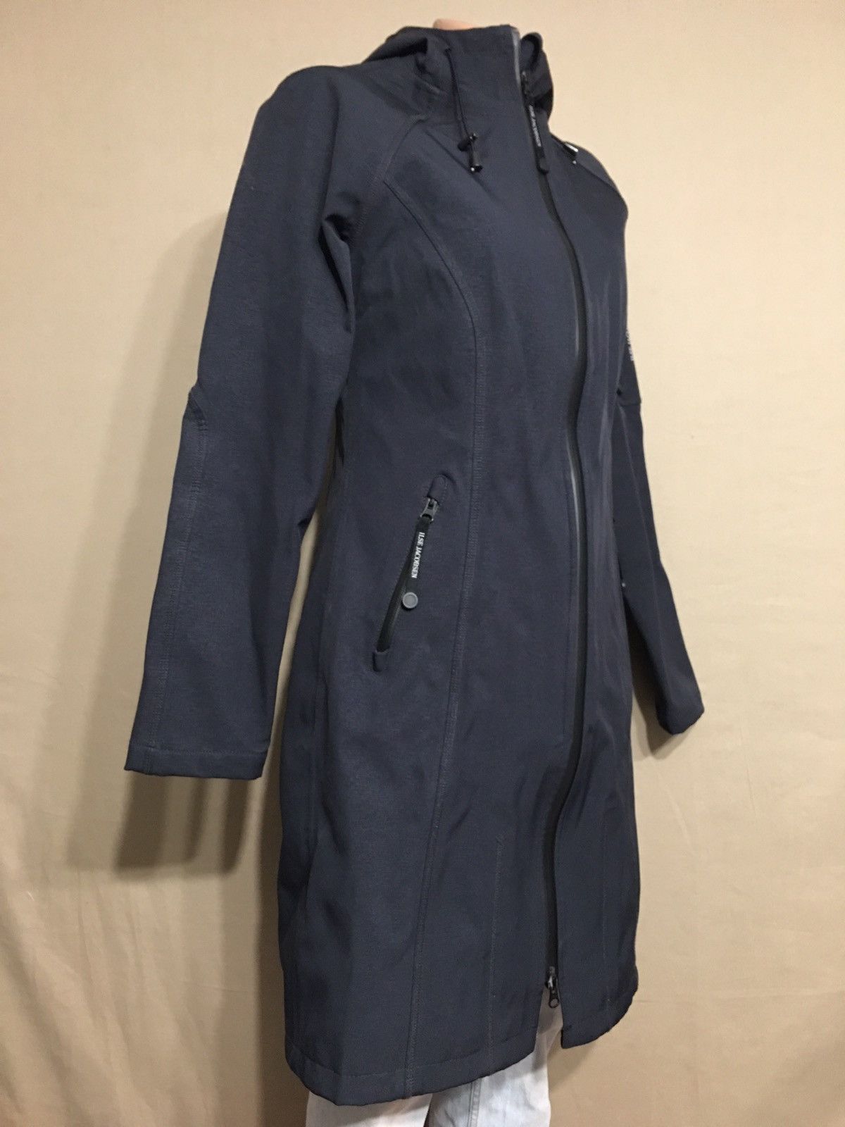 Ilse Jacobsen ILSE JACOBSEN Dark Blue RainCoat Jacket EU34 US4 Size S / US 4 / IT 40 - 4 Thumbnail