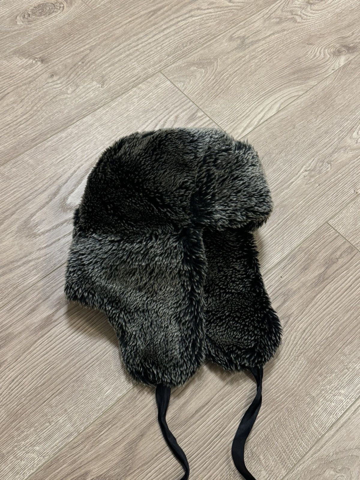 Japanese Brand Vintage fur Y2K hype fluffy ushanka hat punk Size ONE SIZE - 3 Thumbnail