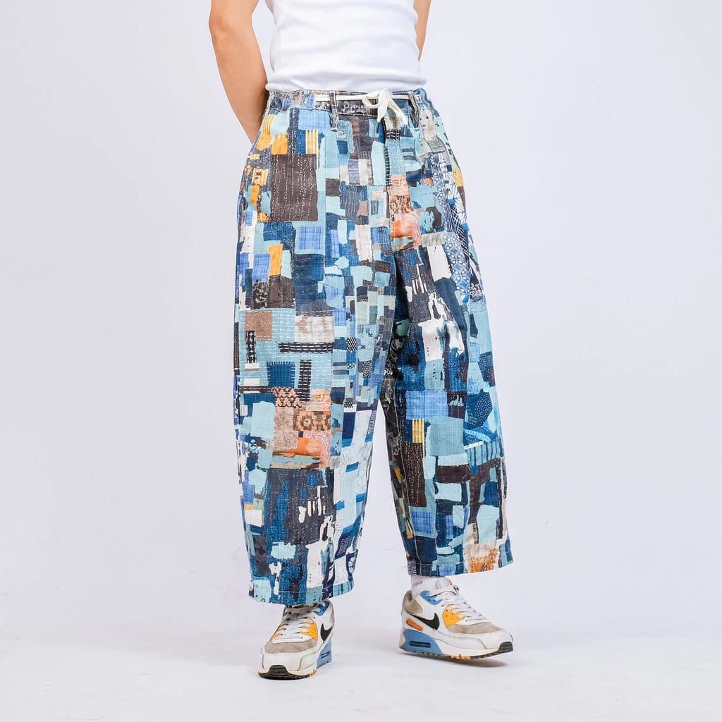 Denime × Japan Blue Jeans Kaito Boro Pants Size US 30 / EU 46 - 1 Thumbnail