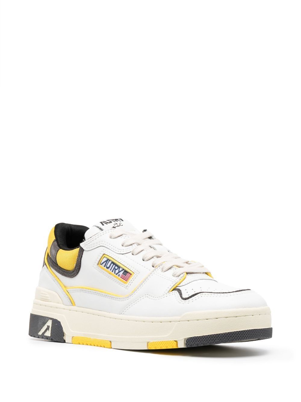 AUTRY o1y0725 Leather Low-Top Sneakers in Multicolor Size US 12 / IT 42 - 2 Thumbnail