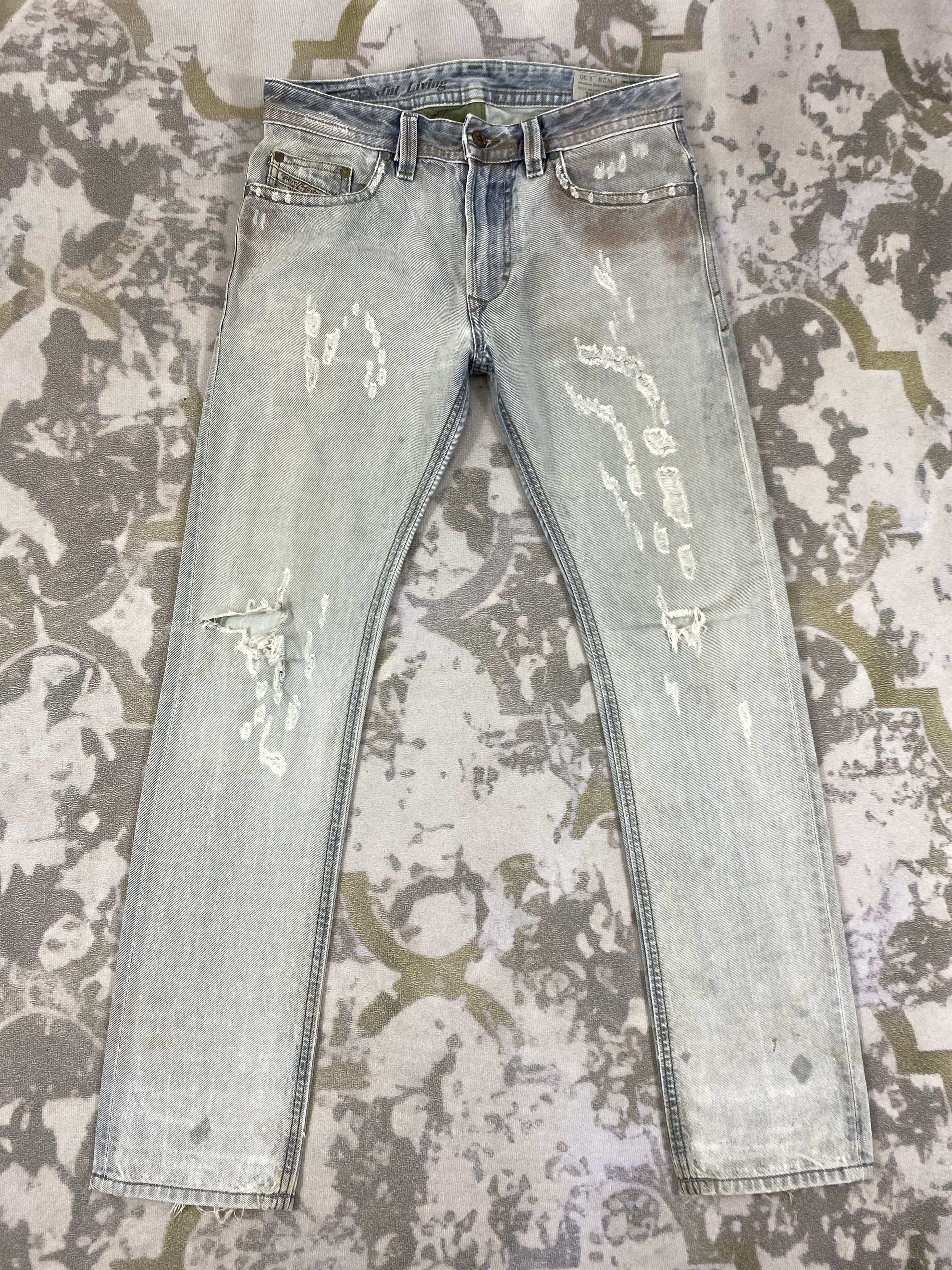 Le Grande Bleu (L.G.B.) Vintage diesel Jeans lgb style 31x30 - JN 3015 Size US 31 - 1 Thumbnail