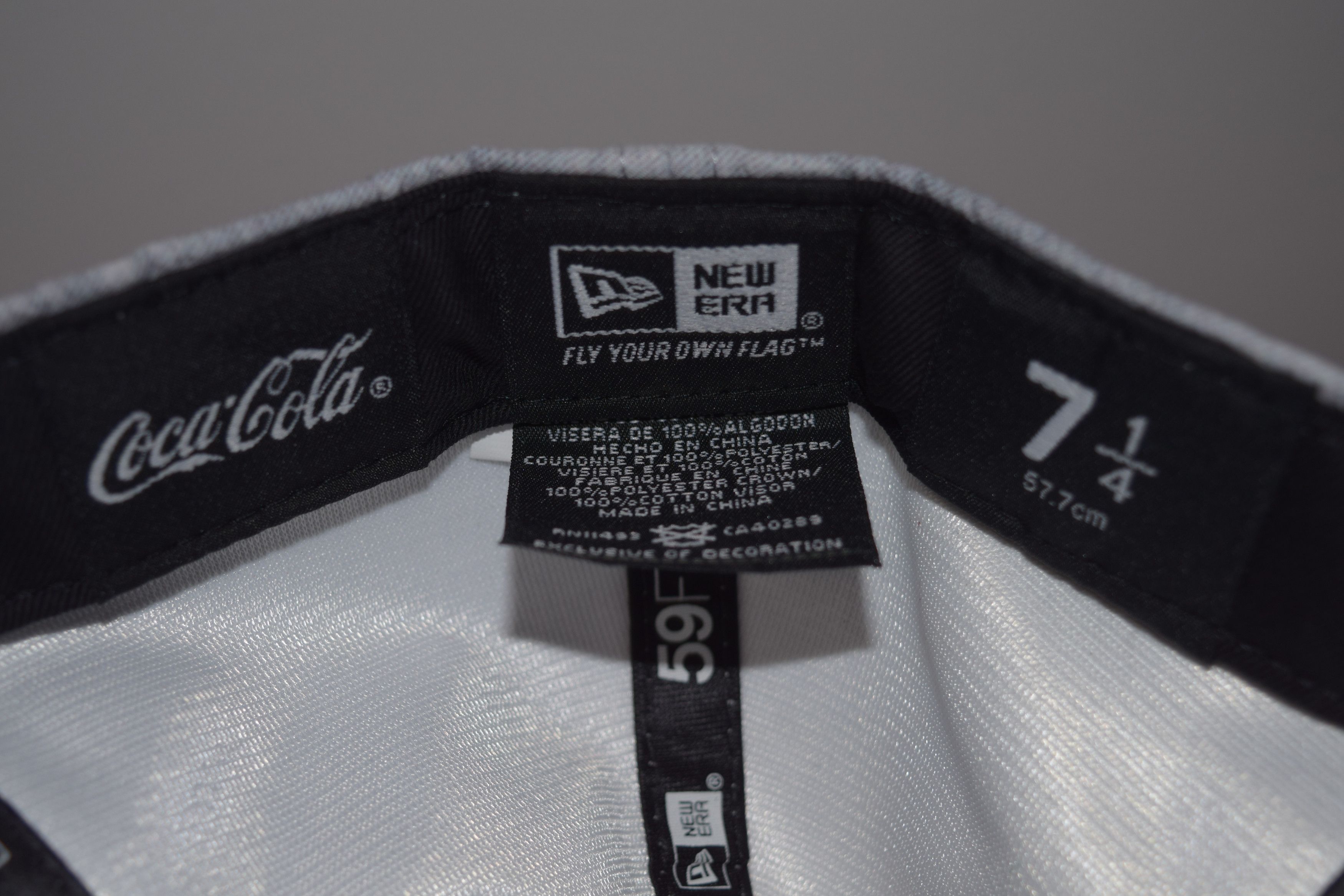 New Era Coca-Cola X New Era Fitted Overseas Exclusive 59Fifty hat Size ONE SIZE - 8 Thumbnail