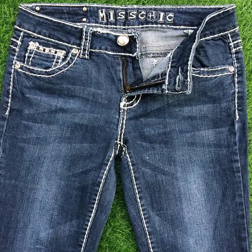 Japanese Brand × Vintage Women's low-rise jeans Size 30" / US 8 / IT 44 - 3 Thumbnail