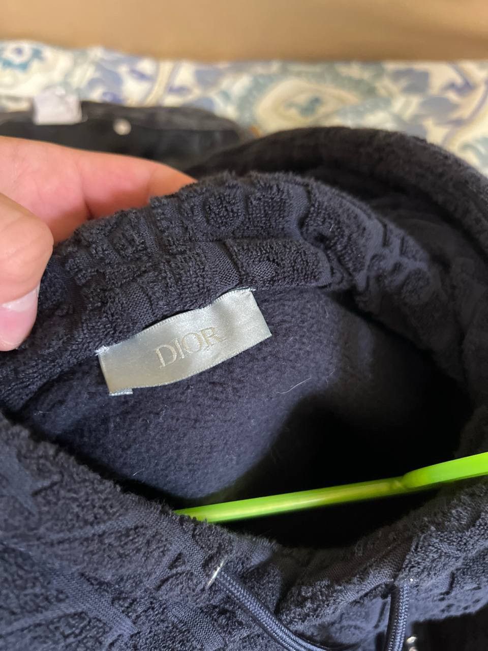 Dior Dior Oblique Terry Towel Hoodie Size US M / EU 48-50 / 2 - 5 Thumbnail