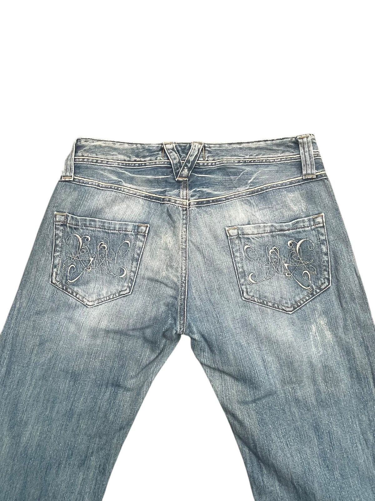 Japanese Brand Fap Flare Denim Size 32" / US 10 / IT 46 - 9 Thumbnail