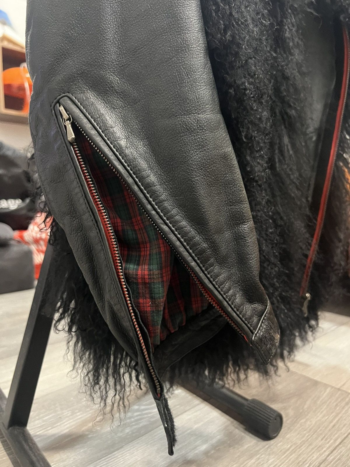 Other Leather fur jacket Size US M / EU 48-50 / 2 - 4 Thumbnail
