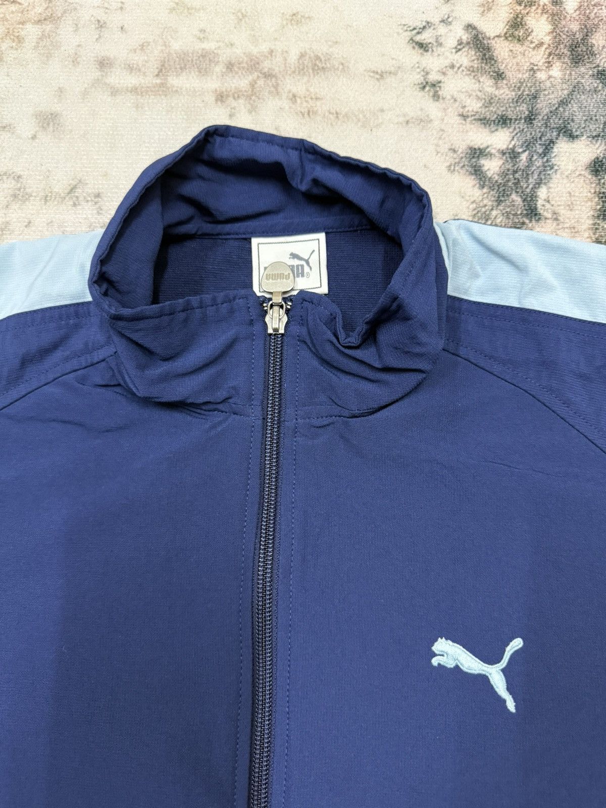 Puma Vintage Puma Winbreaker Jacket Sweater Size L / US 10 / IT 46 - 5 Thumbnail