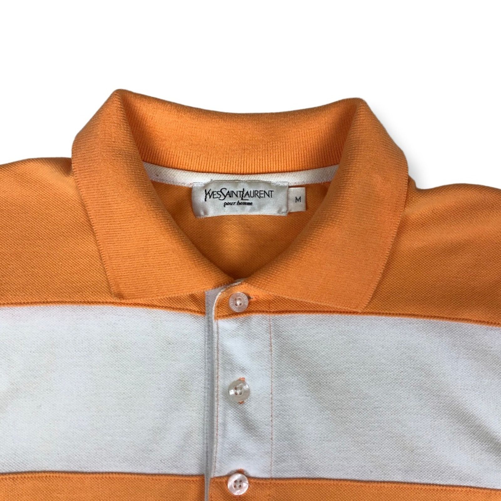 Yves Saint Laurent Yves Saint Laurent Polo YSL Striped Size US M / EU 48-50 / 2 - 6 Thumbnail