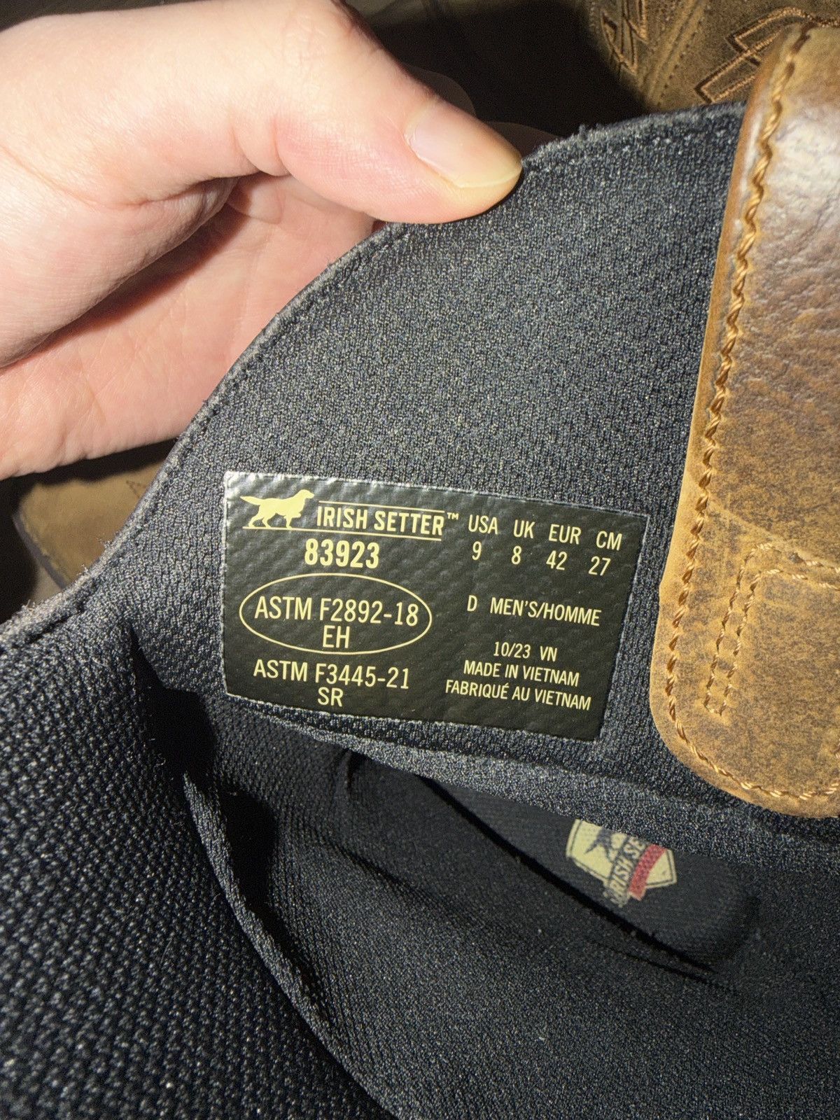 Red Wing Red Wing / Irish Setter Marshall Western Work Boots Size US 9 / EU 42 - 4 Thumbnail