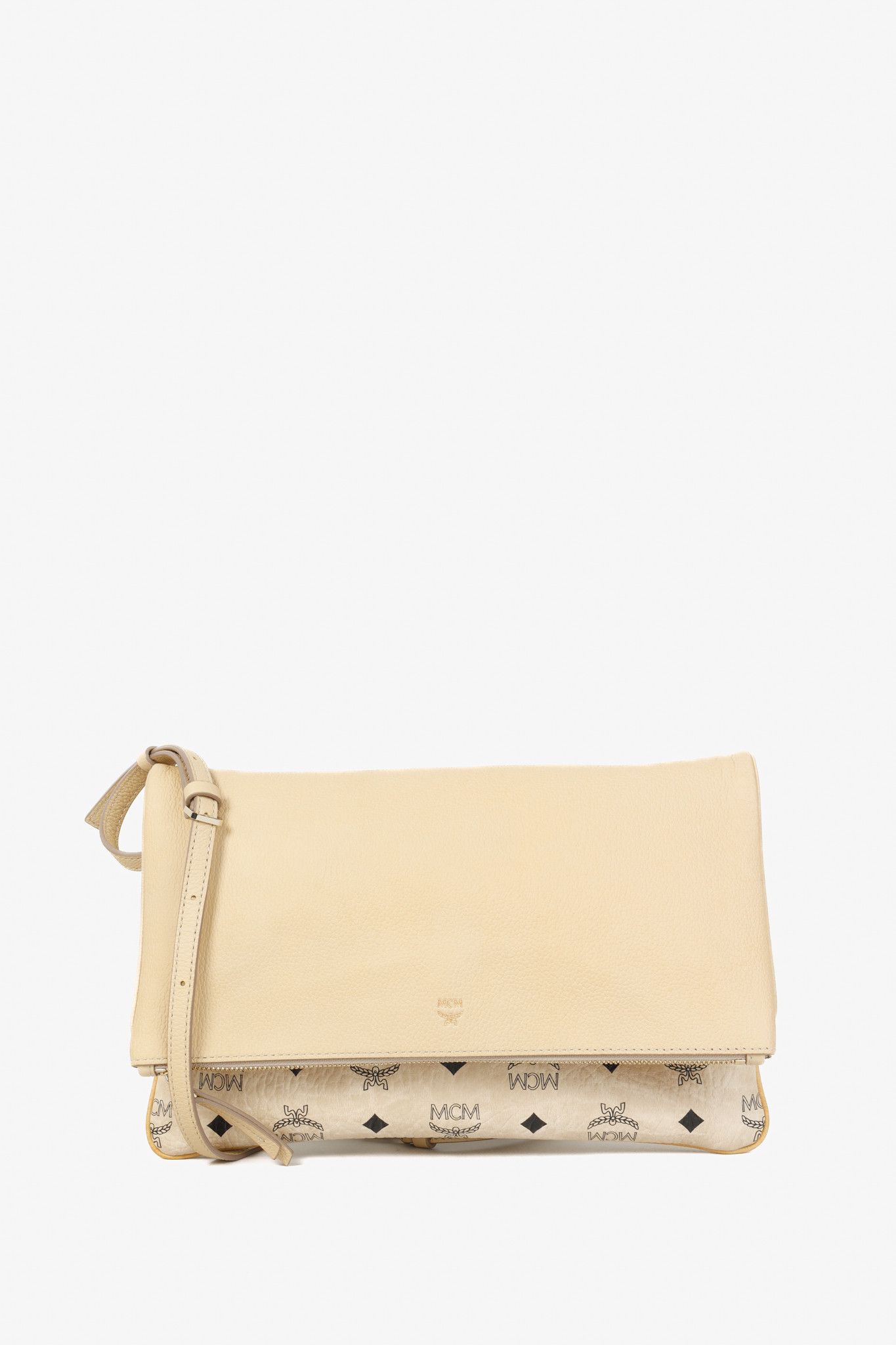 Corina crossbody clutch in visetos block leather hotsell