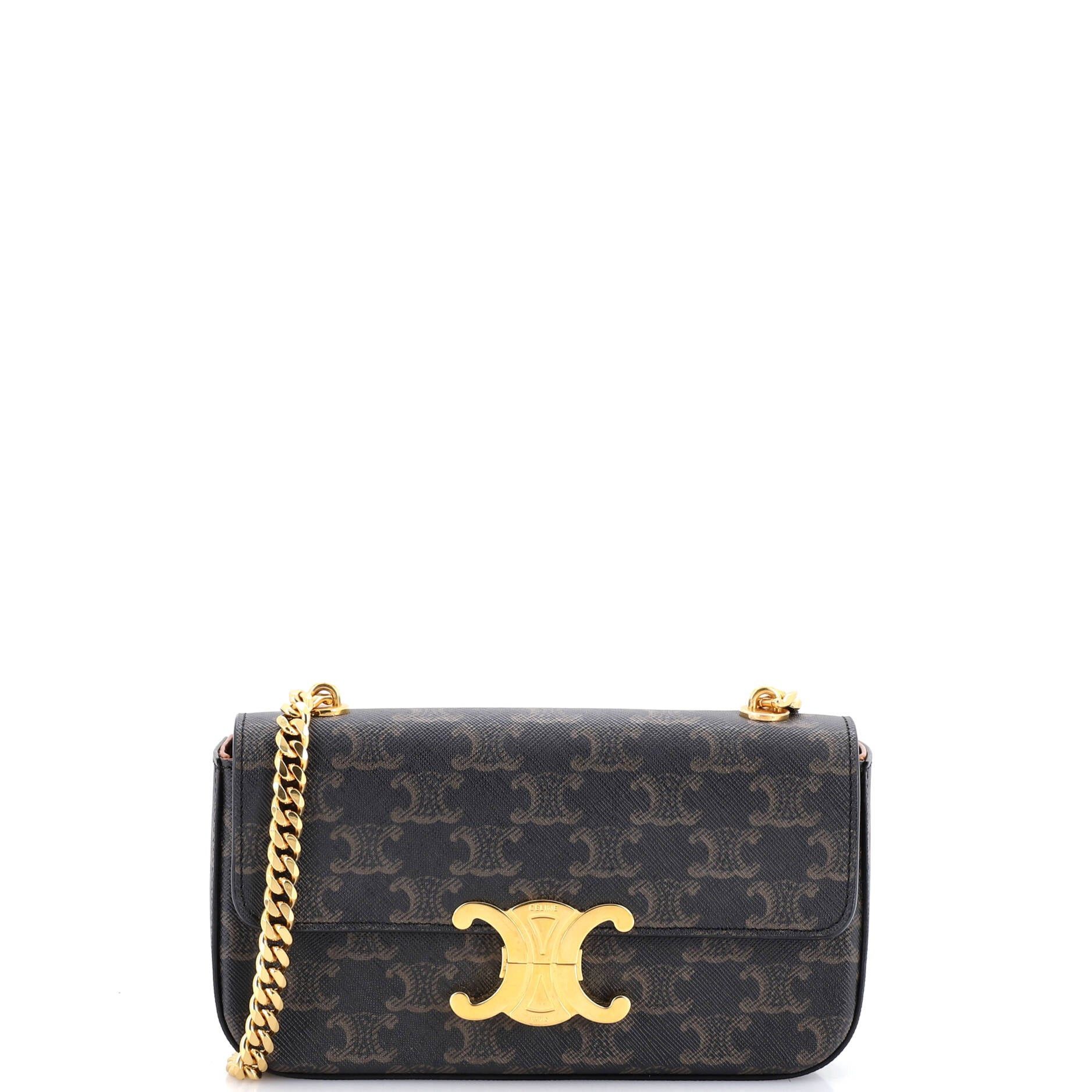 Celine Triomphe Chain Shoulder Bag Size ONE SIZE - 1 Thumbnail