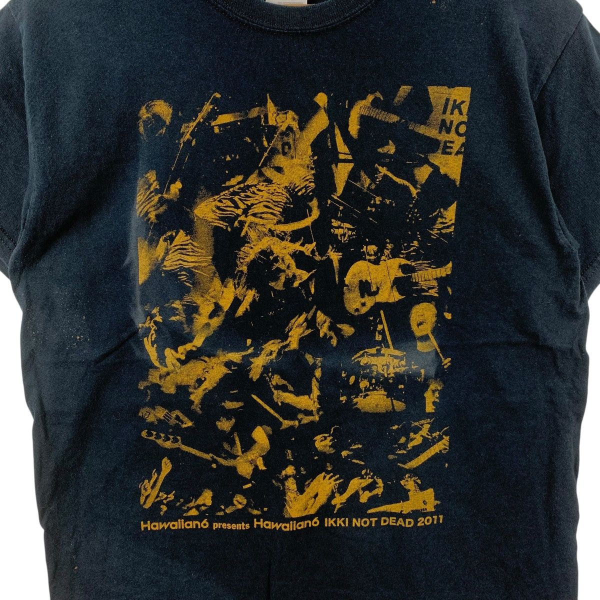 Band Tees HAWAIIAN6 HARDCORE BAND Punk Ikki Not Dead Tee Shirt Top Size US M / EU 48-50 / 2 - 3 Thumbnail