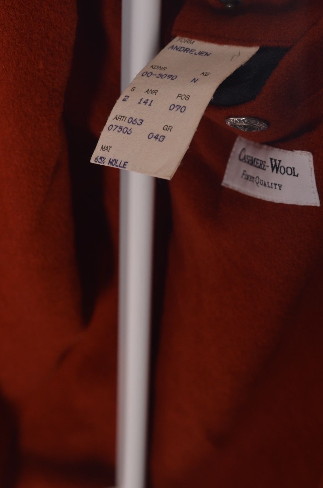 Hugo Boss Hugo Boss Wool Cashmere Coat Jacket Size US M / EU 48-50 / 2 - 5 Thumbnail
