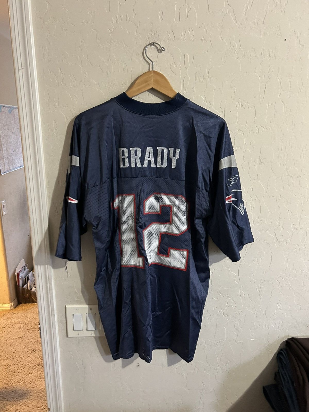 NFL × Reebok × Vintage Vintage Tom Brady New England Patriots Reebok Jersey Size L Size US L / EU 52-54 / 3 - 3 Thumbnail