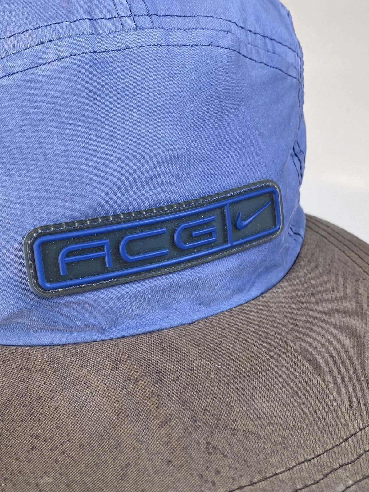 Nike ACG VINTAGE 90s NIKE ACG Y2k STREETWEAR STYLE NYLON 5 PANEL CAP Size ONE SIZE - 3 Thumbnail