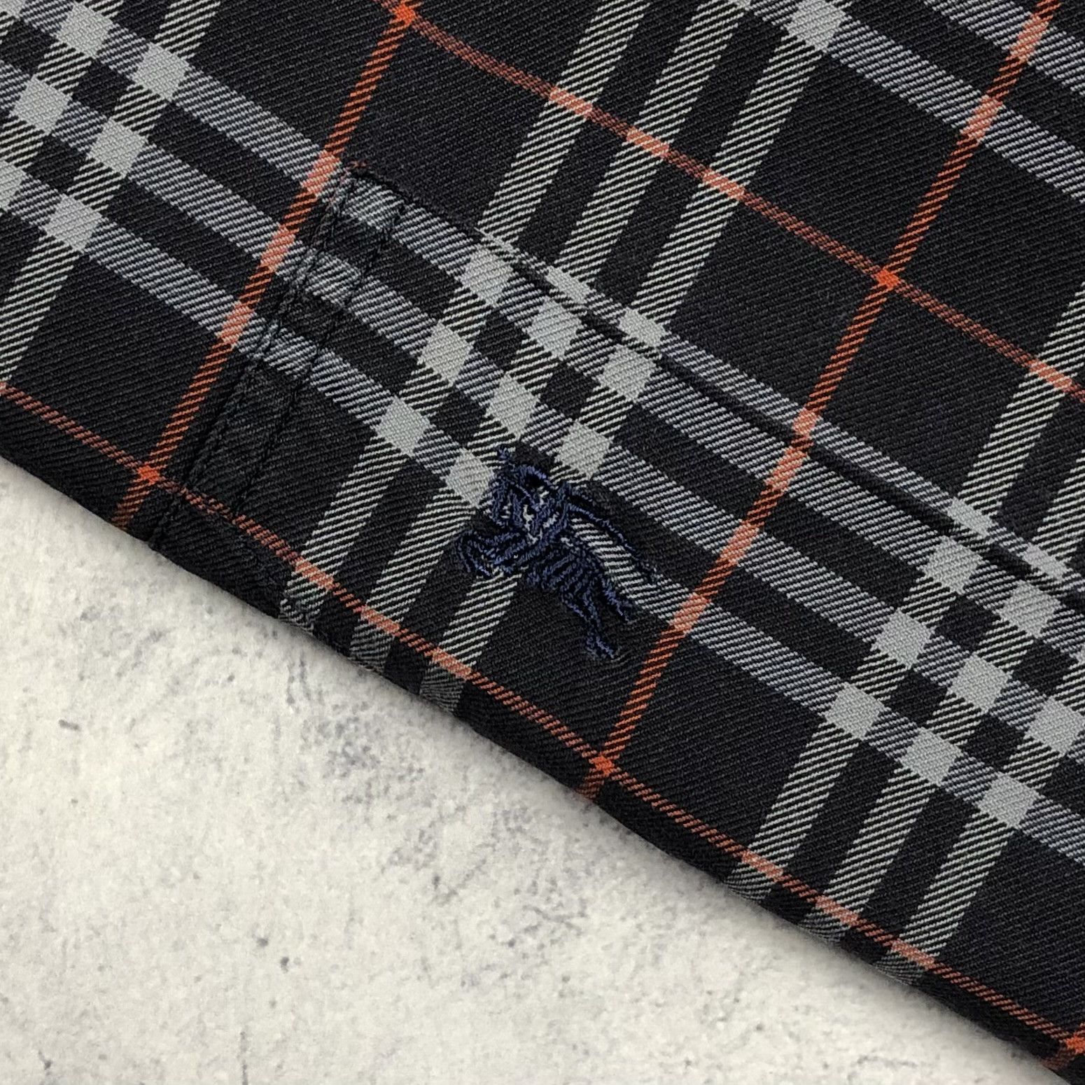 Burberry Vintage Burberrys Nova Check Plaid SS Button-up Shirt 90s Size US S / EU 44-46 / 1 - 4 Thumbnail