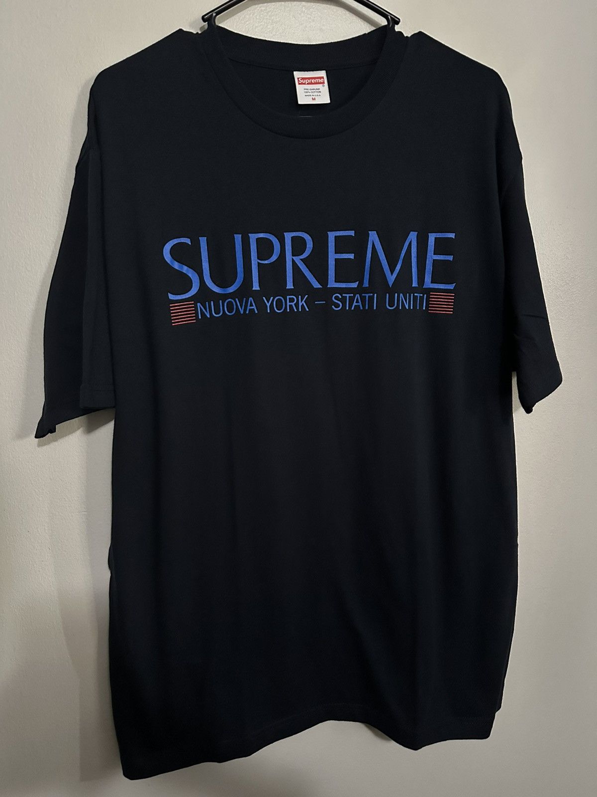 Supreme Supreme Nuova York Tee Size US M / EU 48-50 / 2 - 1 Thumbnail