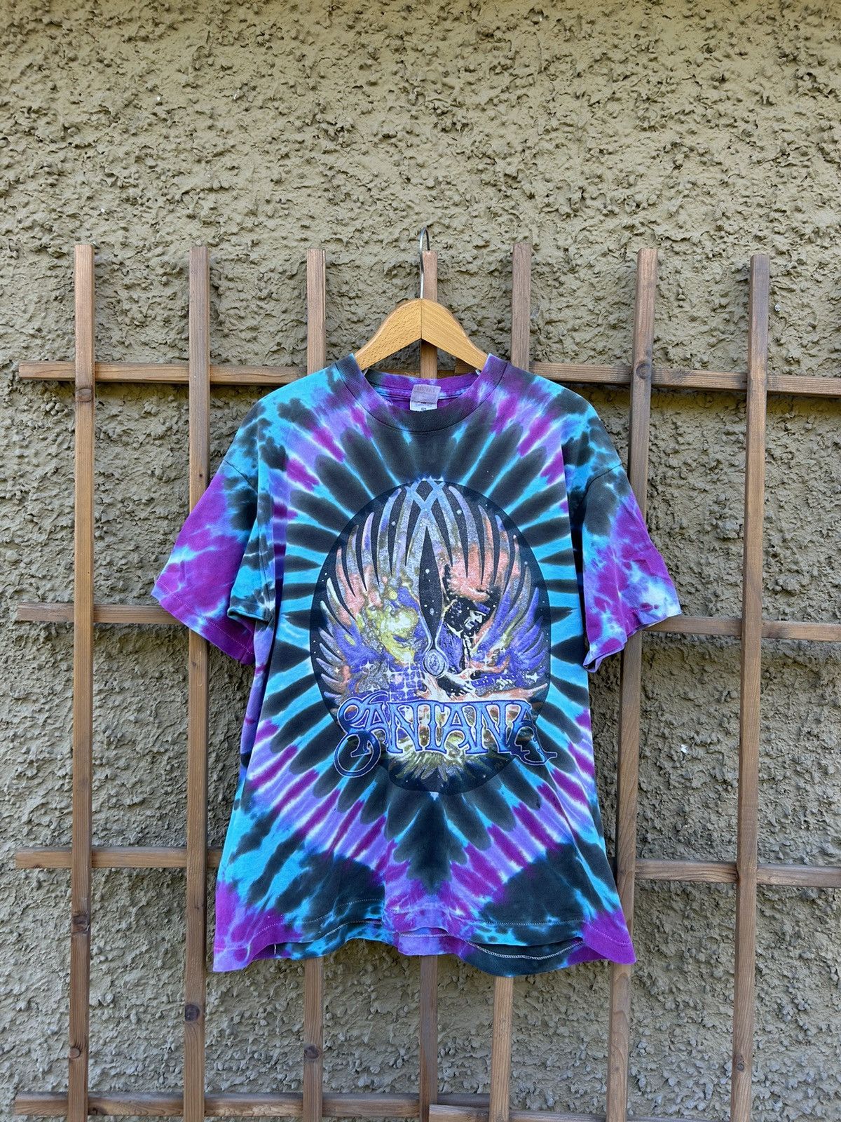 Band Tees × Vintage ‘90s Rare Carlos Santana Embrace Your Absoluteness Shirt Size US XL / EU 56 / 4 - 1 Thumbnail