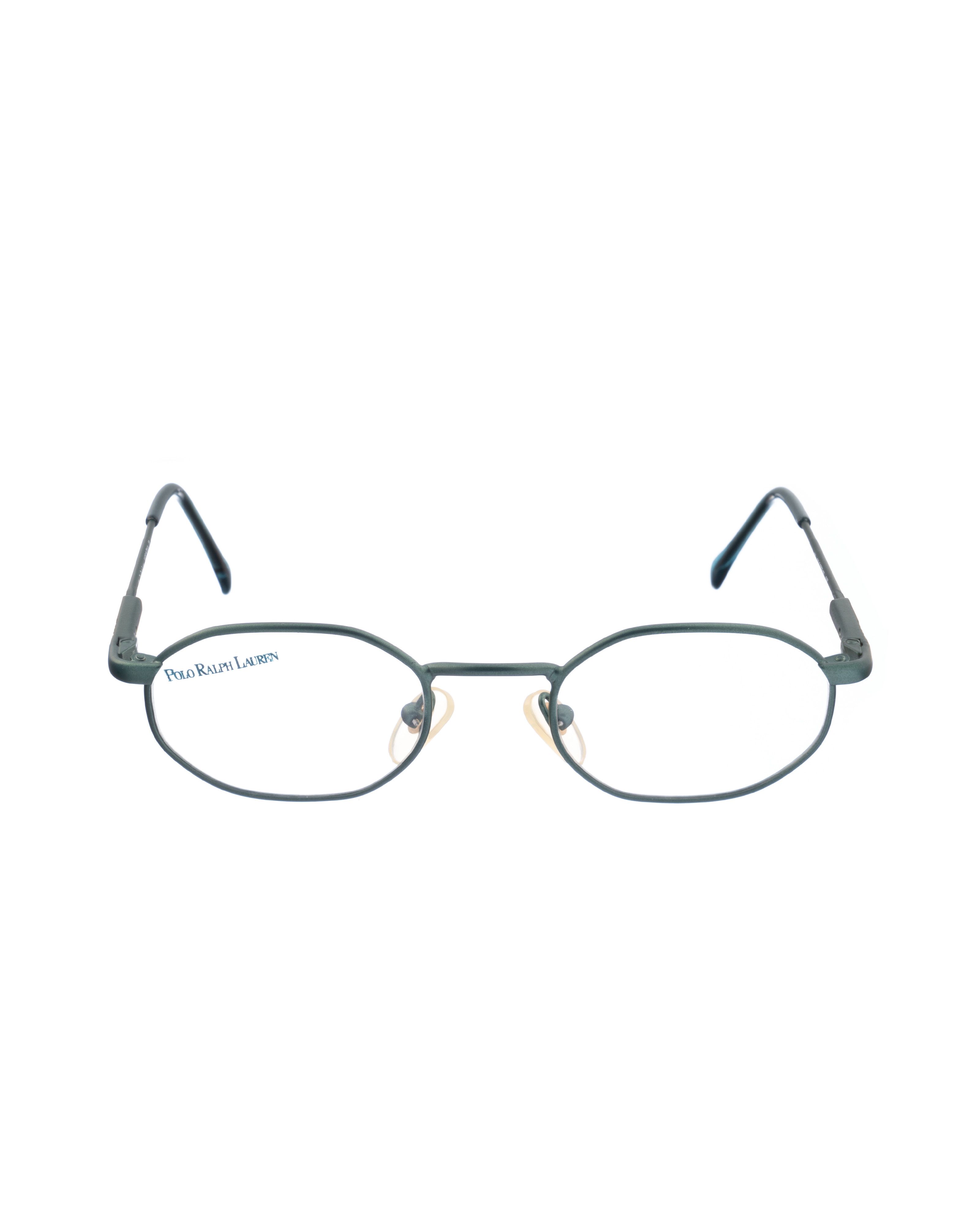 Polo Ralph Lauren Polo Ralph Lauren 00s Octagonal Blue Matte Glasses Size ONE SIZE - 1 Thumbnail