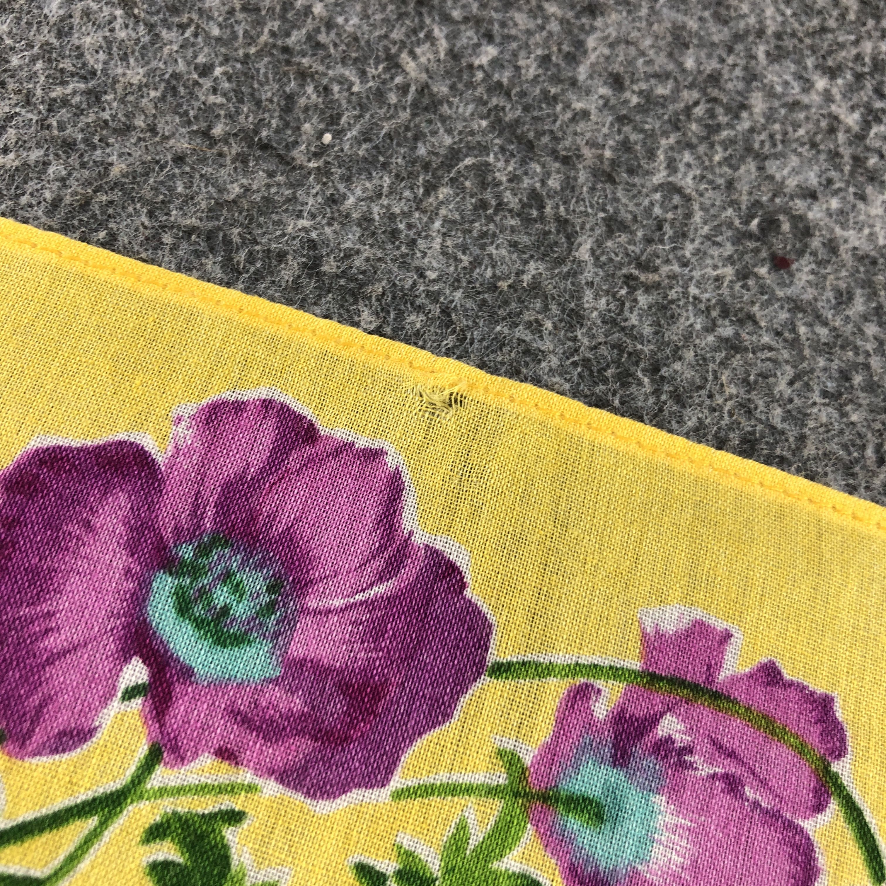Kenzo Kenzo Floral Handkerchief Neckerchief Bandana H2403 Size ONE SIZE - 5 Thumbnail