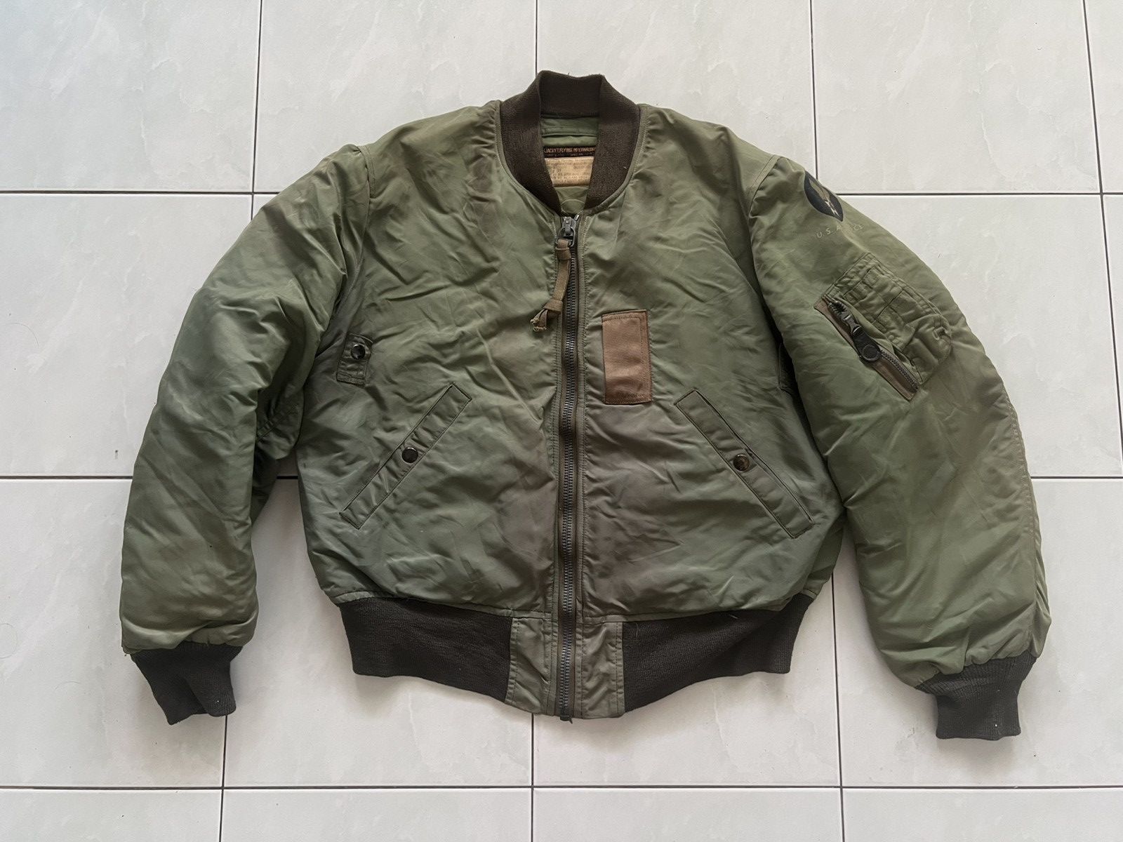 Vintage Vintage B Rickson Flying Jacket Size US L / EU 52-54 / 3 - 1 Thumbnail