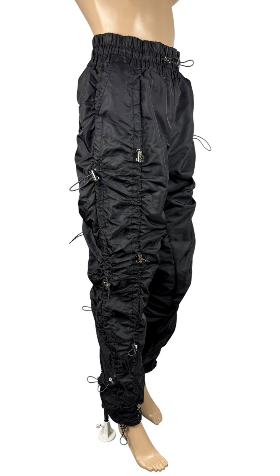 Maniere De Vior Maniere De Voir Bungee Ruched Pants Cargo Nylon size M Size 28" / US 6 / IT 42 - 3 Thumbnail