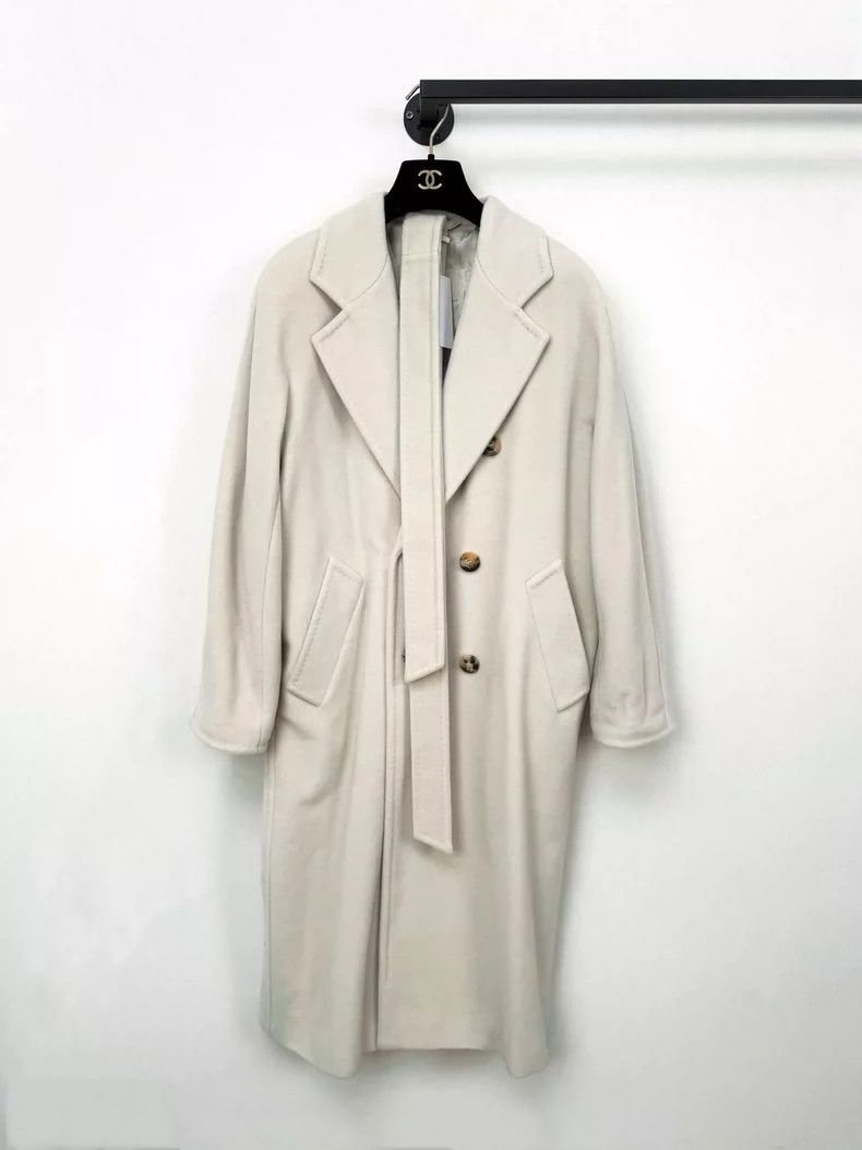 Max Mara Max Mara 101 801 Light Grey Coat Size M / US 6-8 / IT 42-44 - 1 Thumbnail