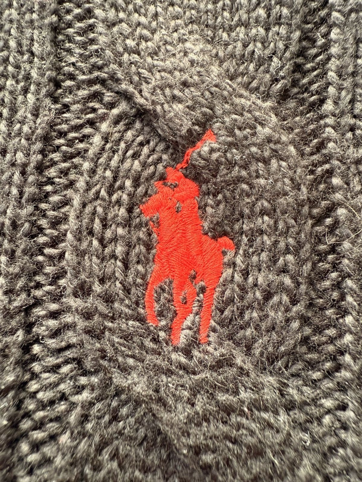 Polo Ralph Lauren Polo Ralph Lauren Cable Knit Cotton Sweater Size US XL / EU 56 / 4 - 3 Thumbnail