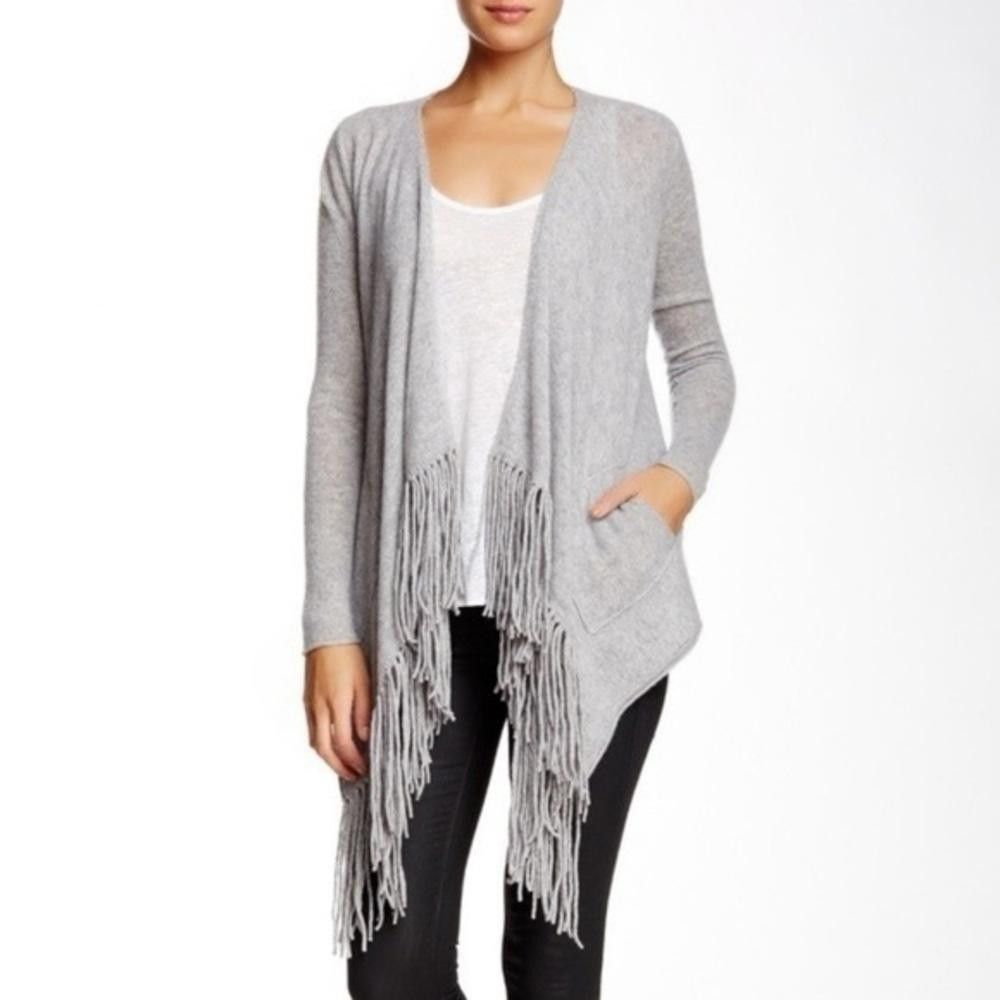 Michael Kors Michael Kors fringe open front sweater- hole in back Size XS / US 0-2 / IT 36-38 - 1 Thumbnail