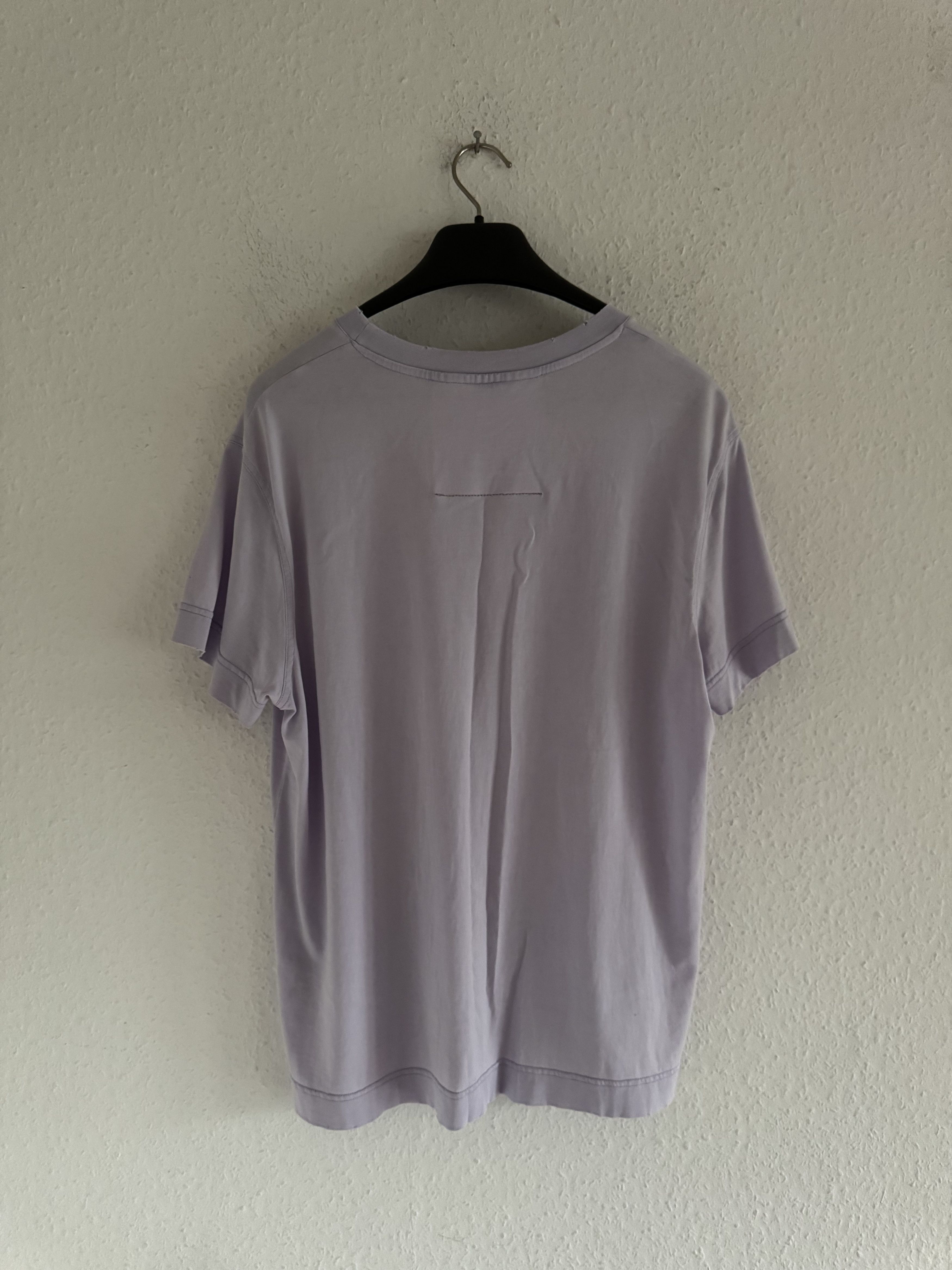Givenchy Barbed Wire Flocked Logo T-Shirt Lilac Size US M / EU 48-50 / 2 - 7 Thumbnail