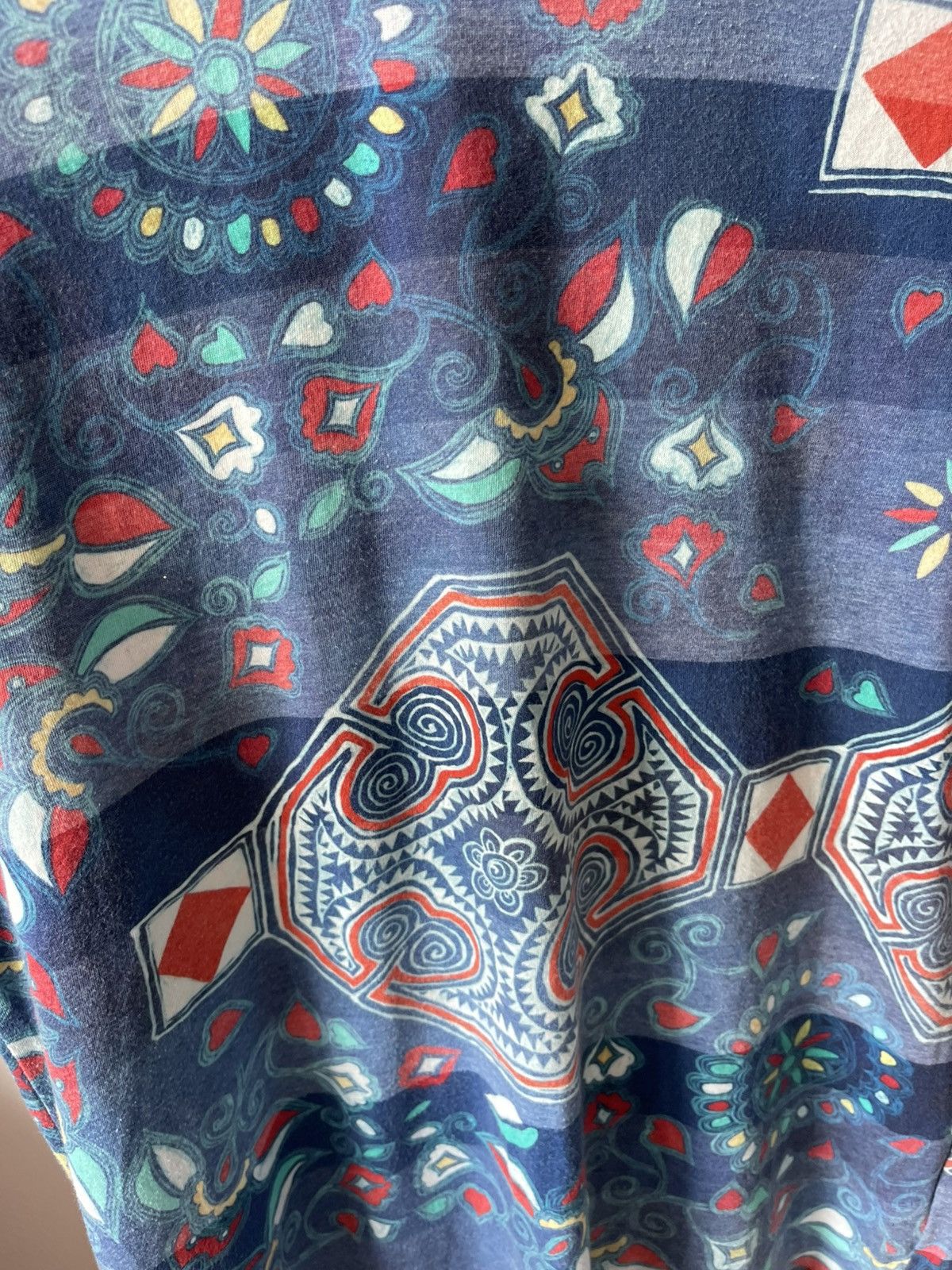 Yohji Yamamoto Yohji Yamamoto Pour Homme Chinoiserie Tee Size US M / EU 48-50 / 2 - 6 Thumbnail