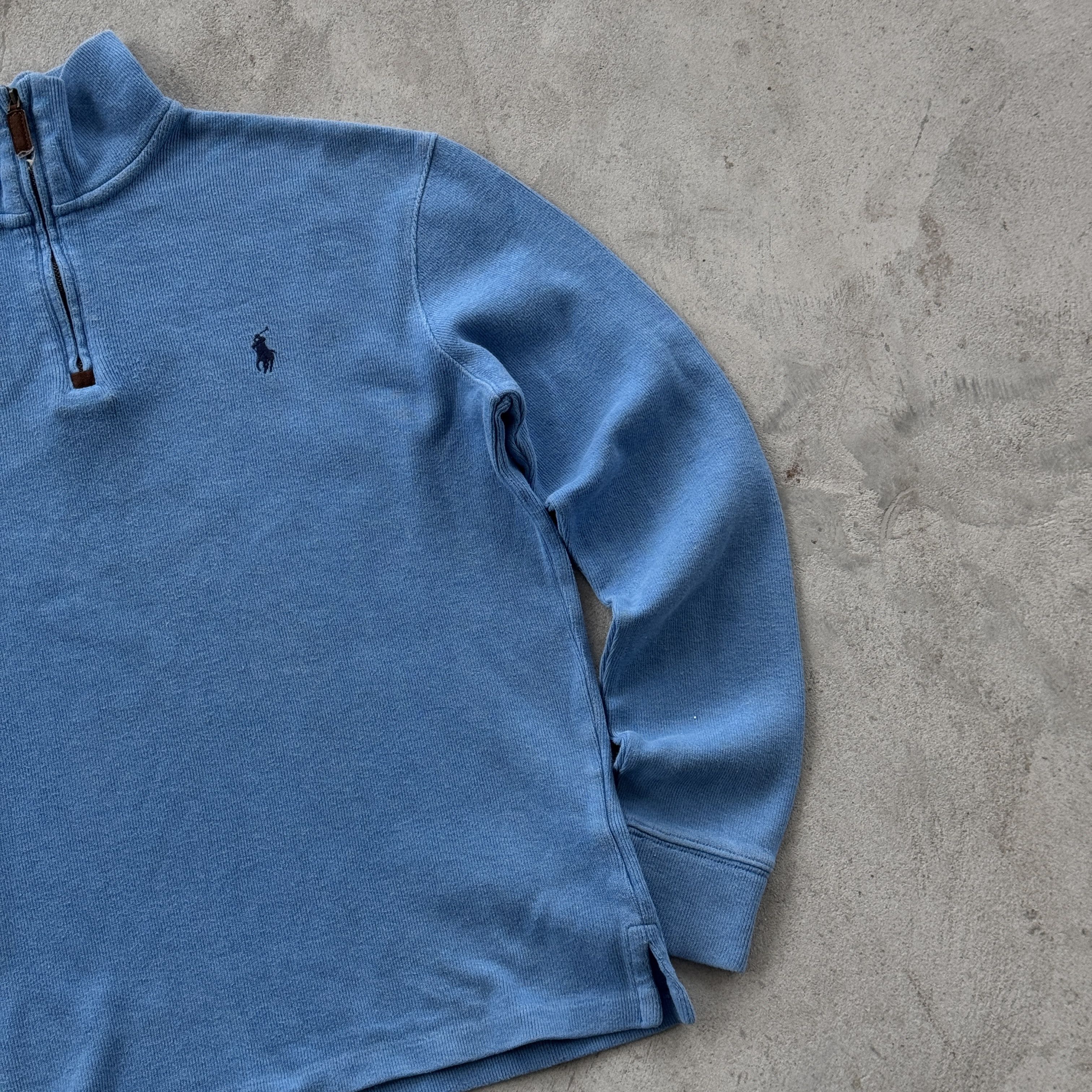 Polo Ralph Lauren Vintage 90s Polo Ralph Lauren Quater Zip Sweater Size US XS / EU 42 / 0 - 2 Thumbnail