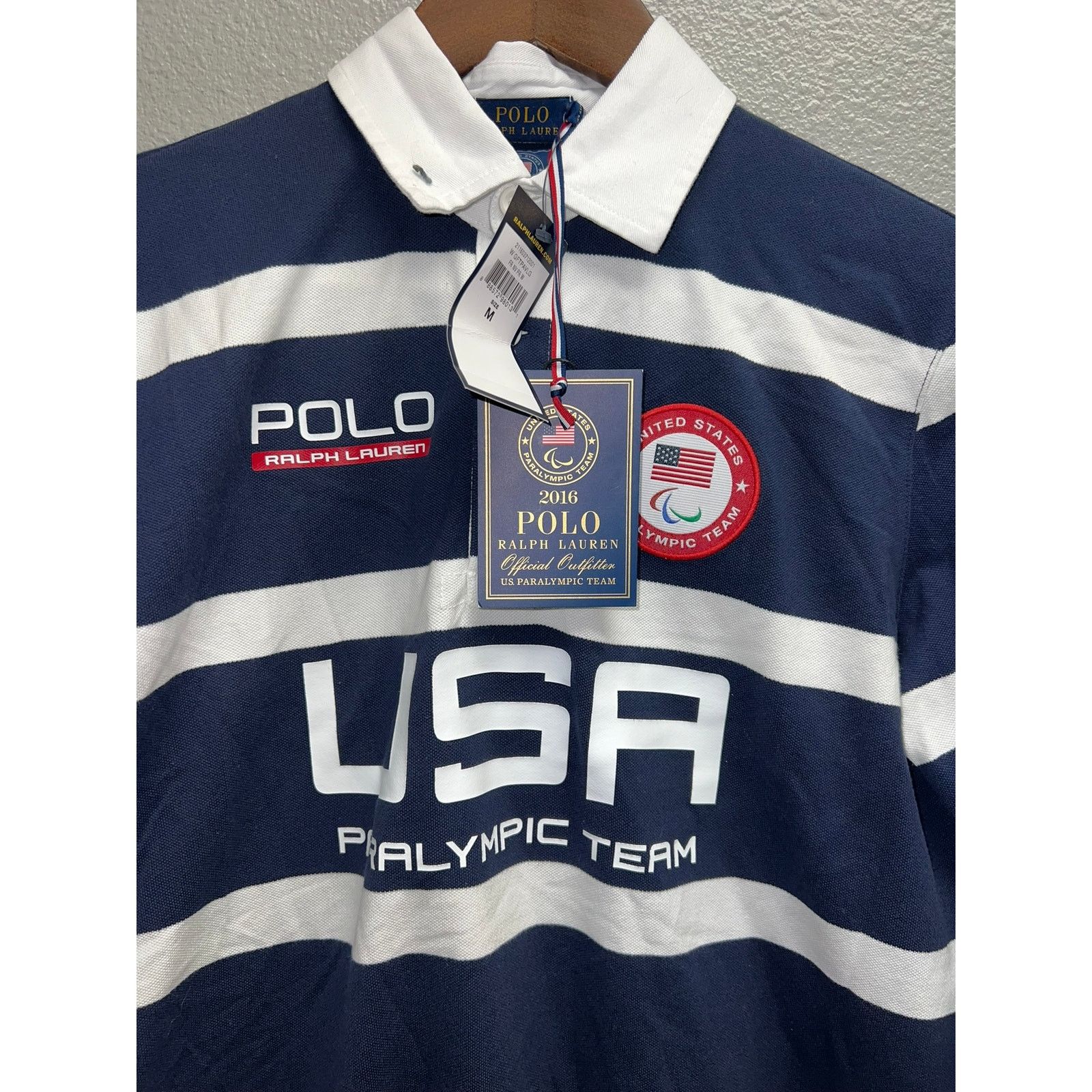 Polo Ralph Lauren Womens Polo Ralph Lauren Polo Dress Shirt USA 16 Olympics M Size M / US 6-8 / IT 42-44 - 2 Thumbnail