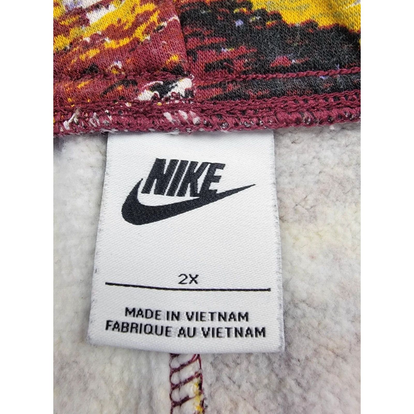 Nike Nike Joggers Pants Womens 2X Camouflage Multicolor Athletic Casual Size 40" / US 18 - 2 Thumbnail