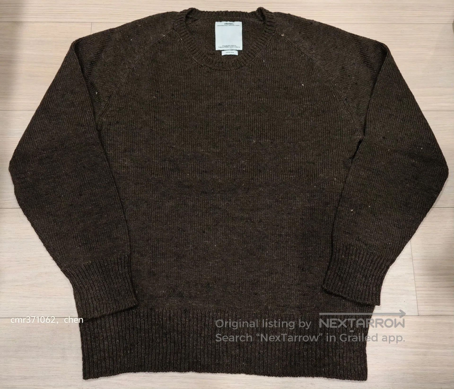 Visvim VISVIM 17AW College Knit L/S N.D. Size US L / EU 52-54 / 3 - 1 Thumbnail