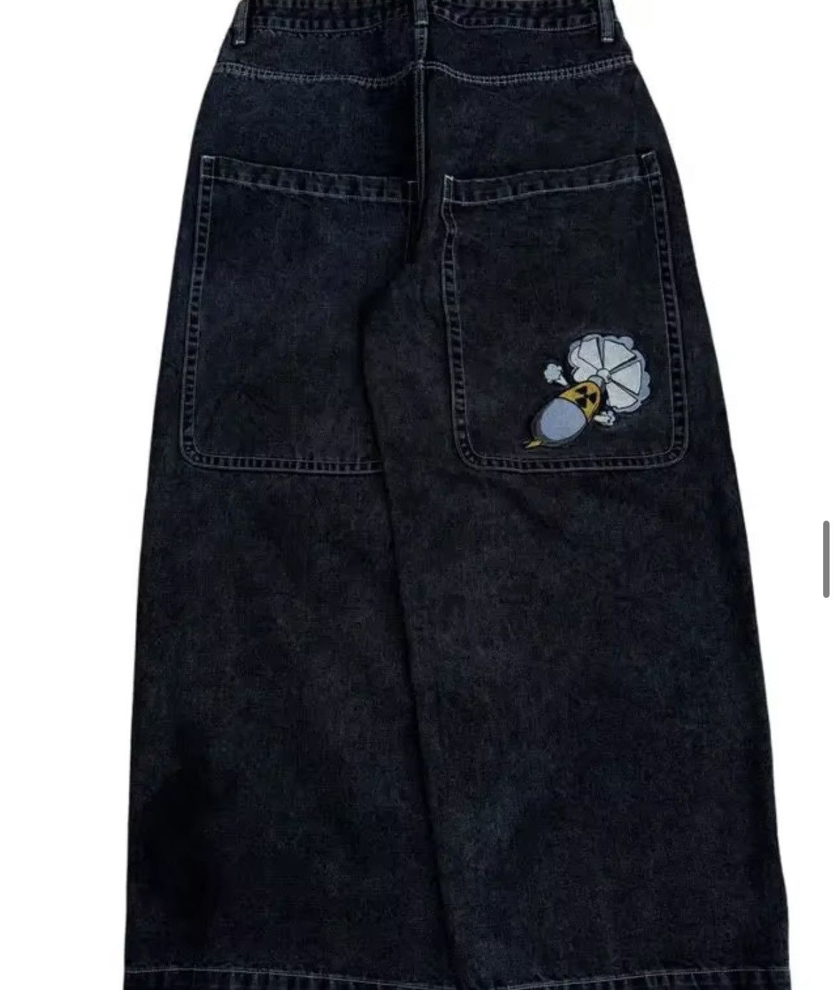 Vintage Embrorderd jeans Size US 31 - 2 Thumbnail