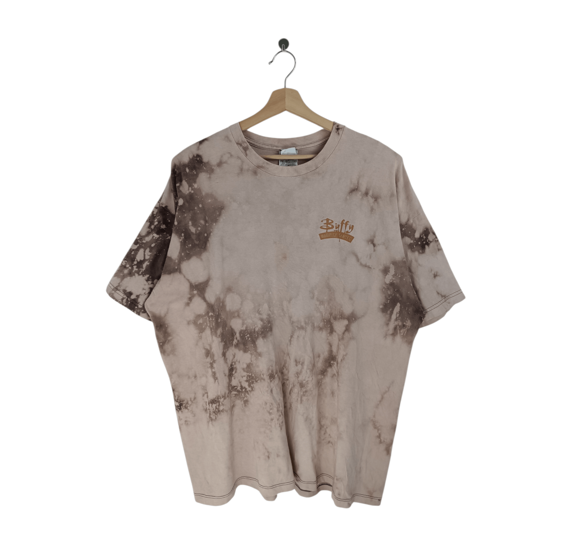 Vintage VINTAGE 90'S BUFFY THE VAMPIRE SLAYER ACID WASH DISTRESSED Size US XXL / EU 58 / 5 - 1 Thumbnail
